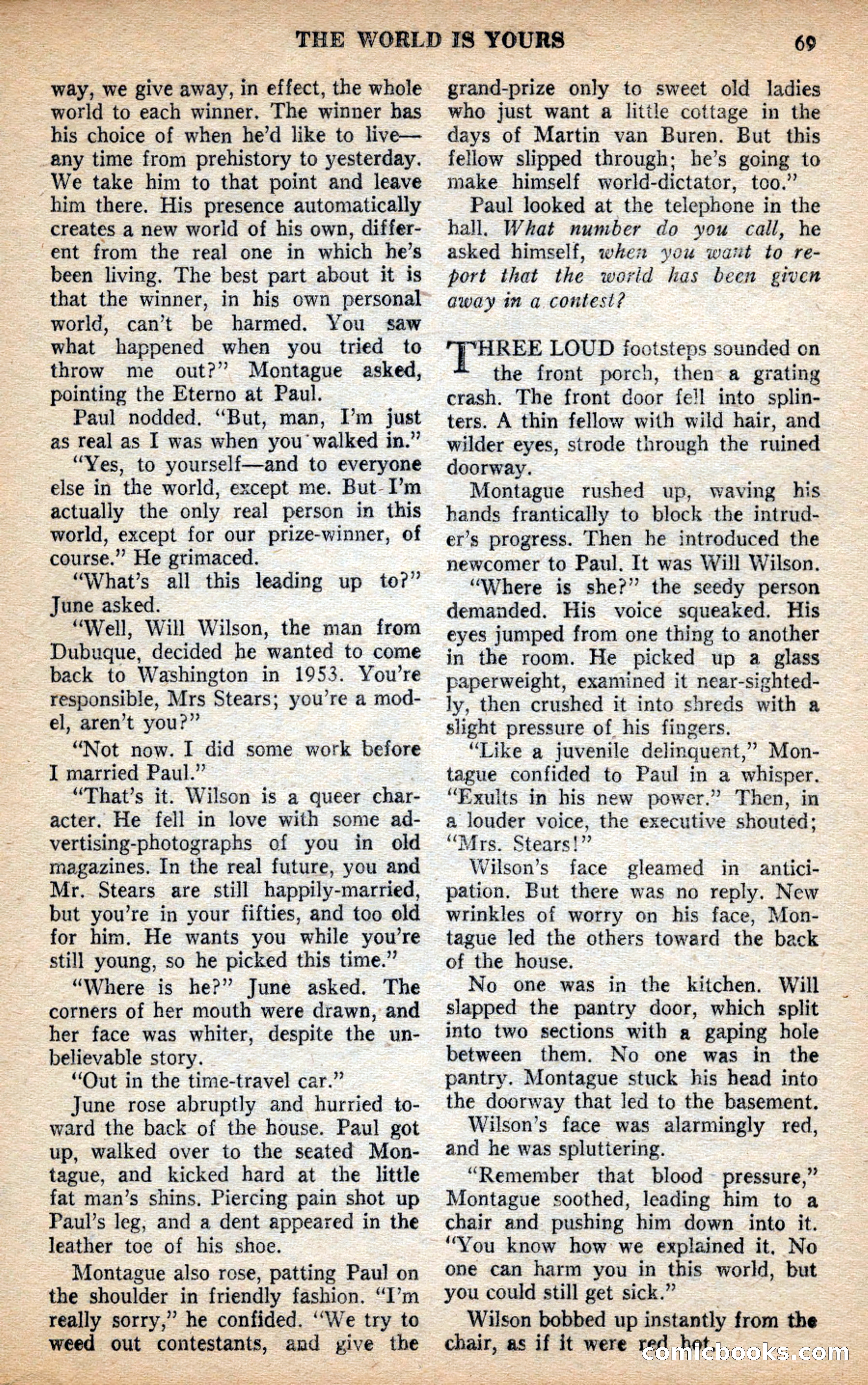 Future Science Fiction, May 1953 — page 69 of 100