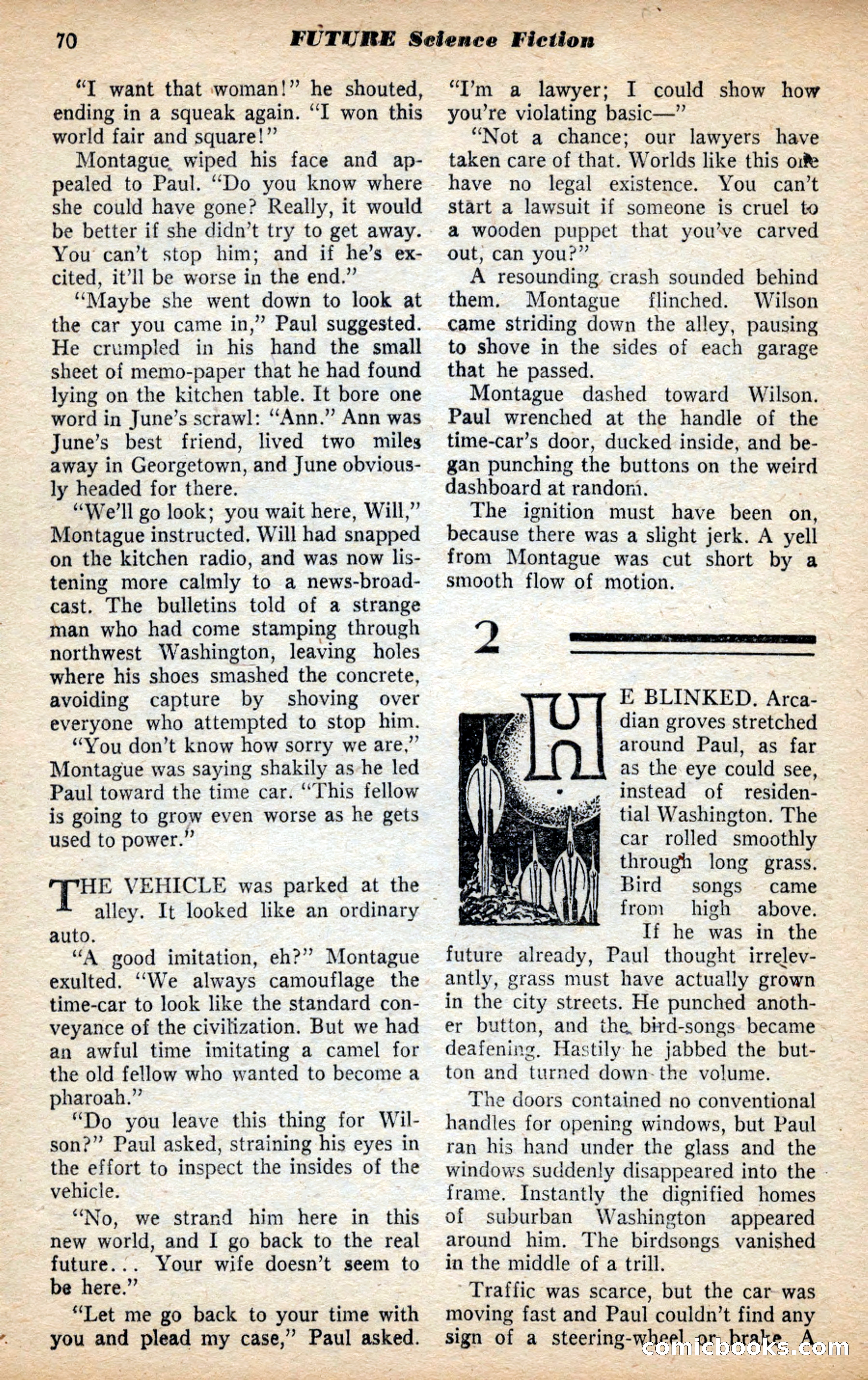 Future Science Fiction, May 1953 — page 70 of 100