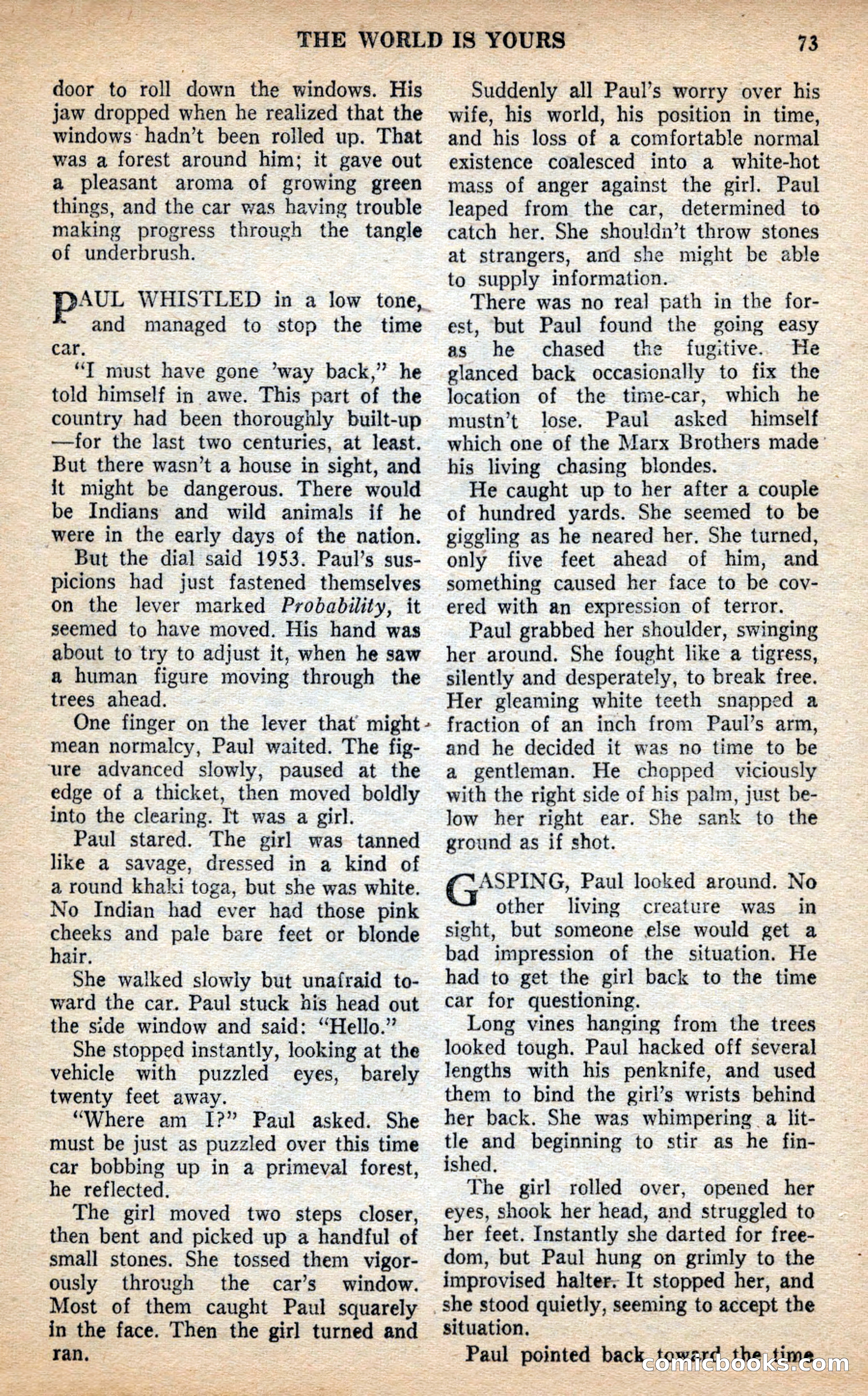 Future Science Fiction, May 1953 — page 73 of 100
