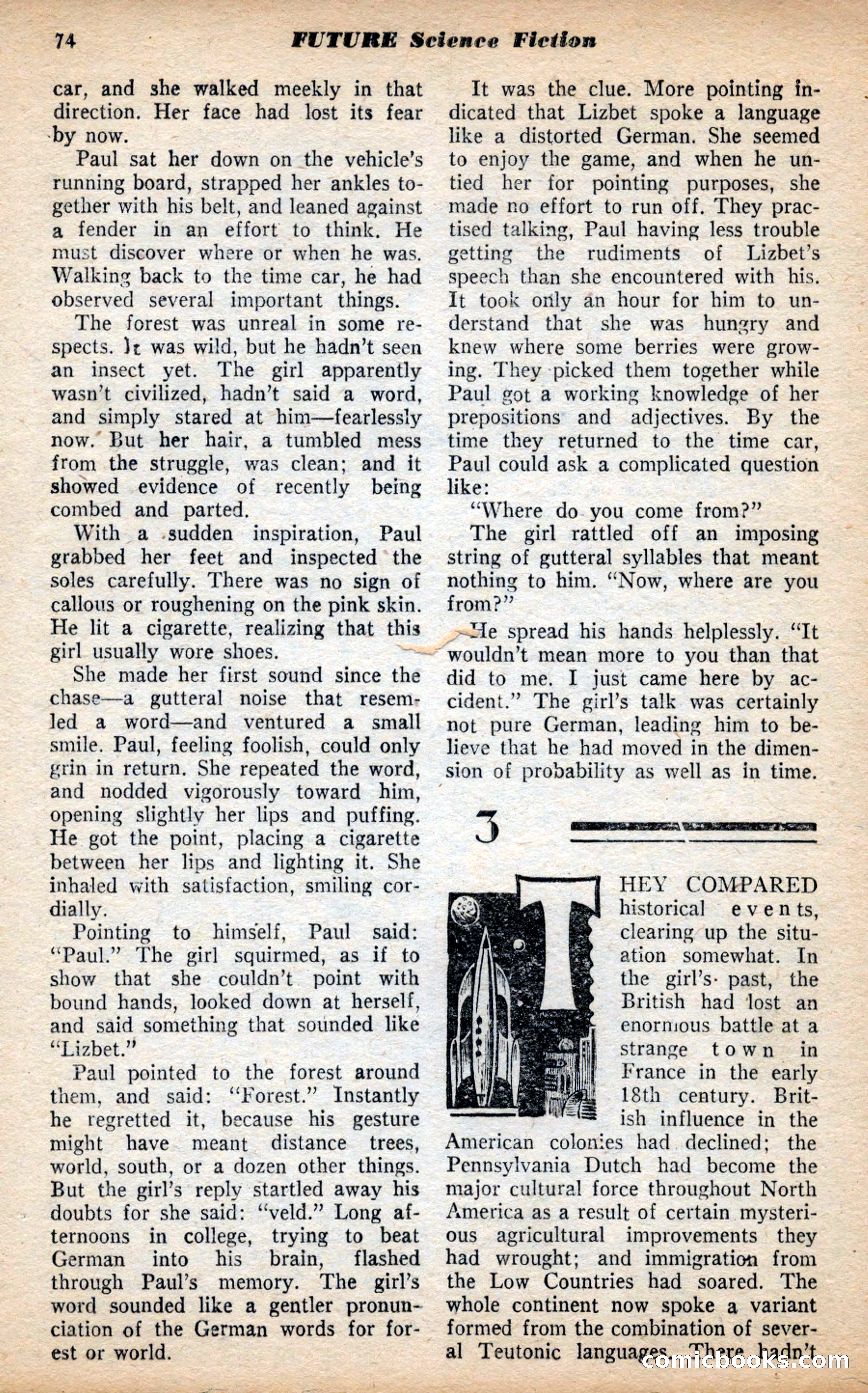 Future Science Fiction, May 1953 — page 74 of 100
