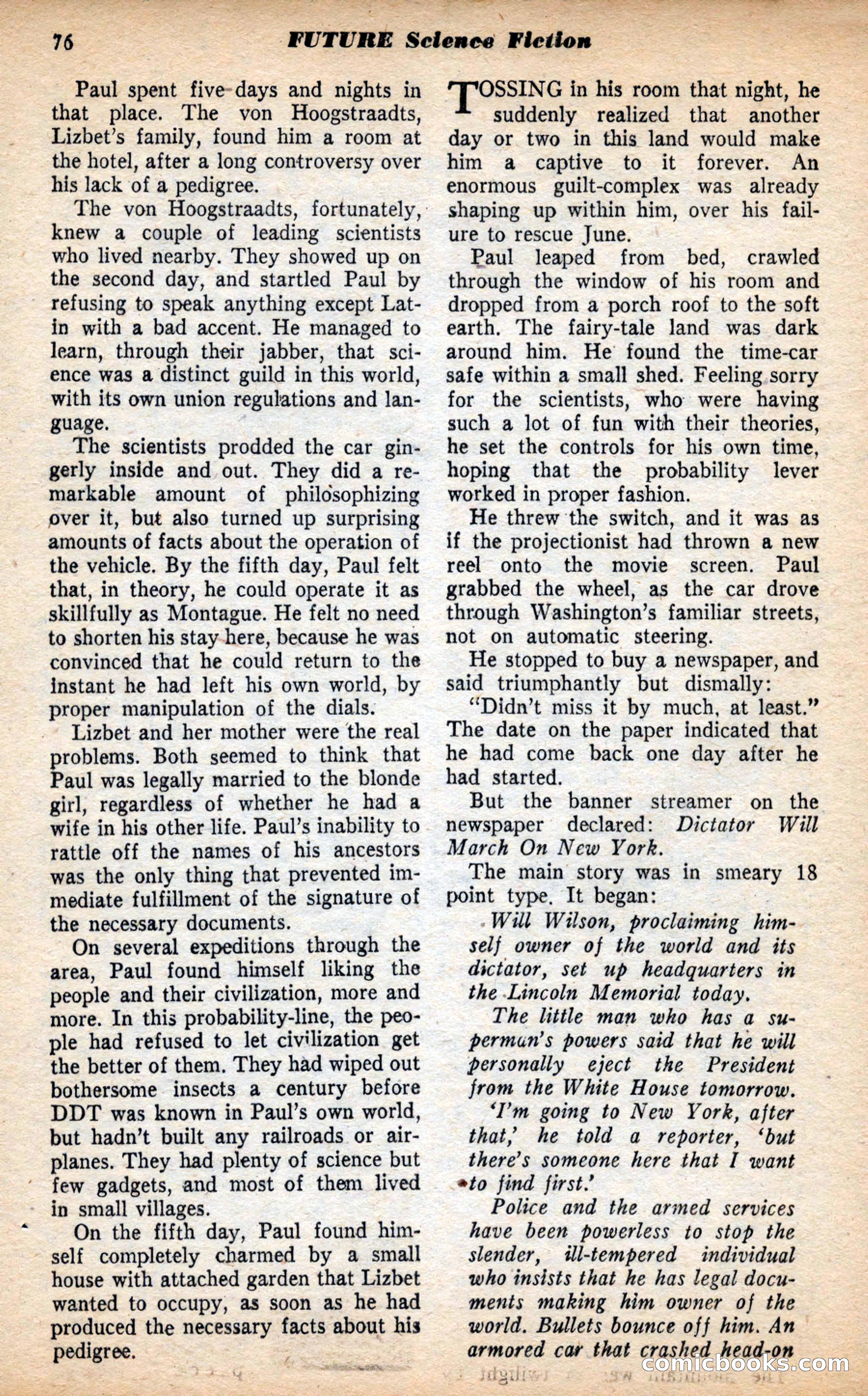 Future Science Fiction, May 1953 — page 76 of 100