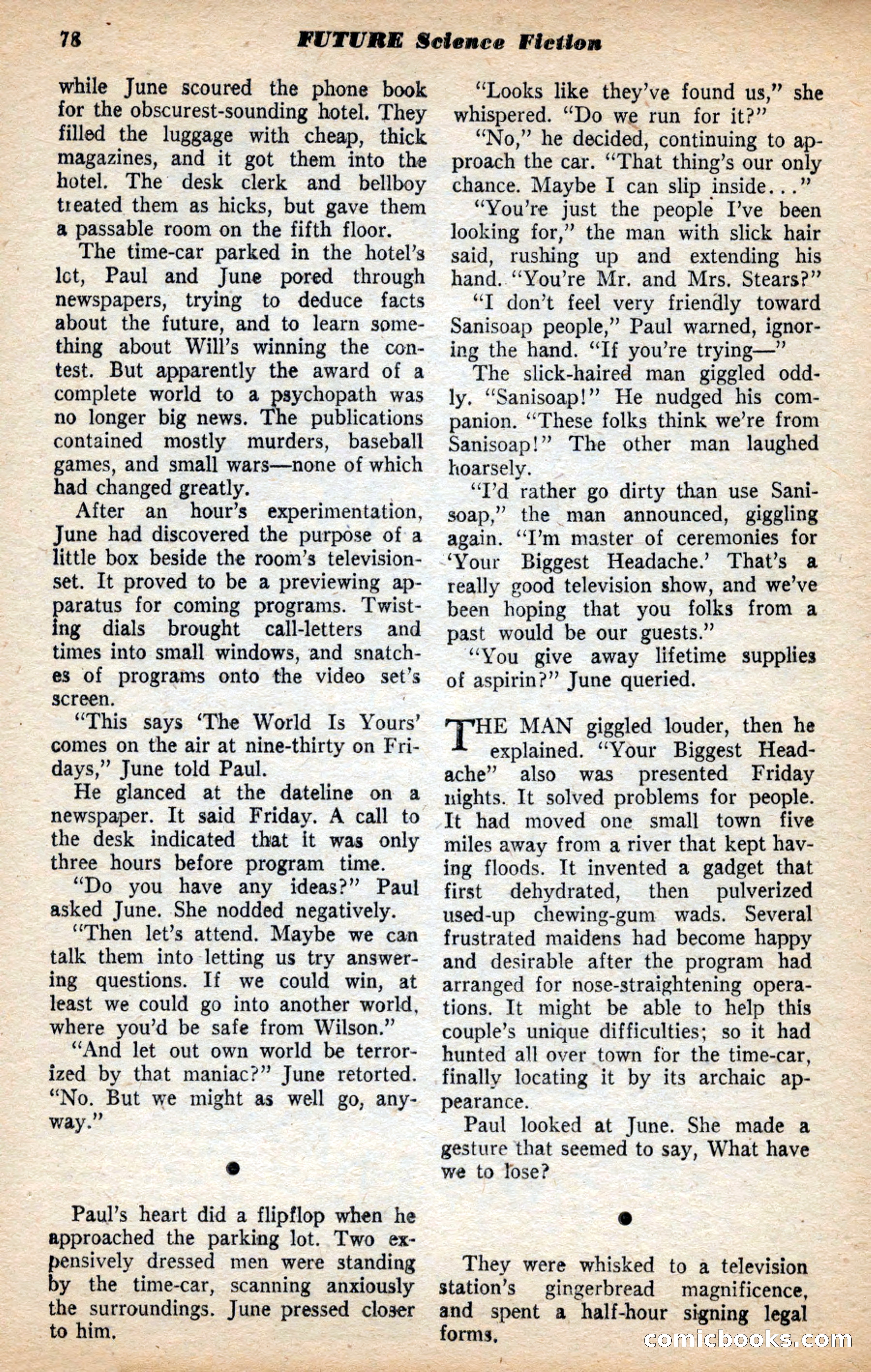 Future Science Fiction, May 1953 — page 78 of 100