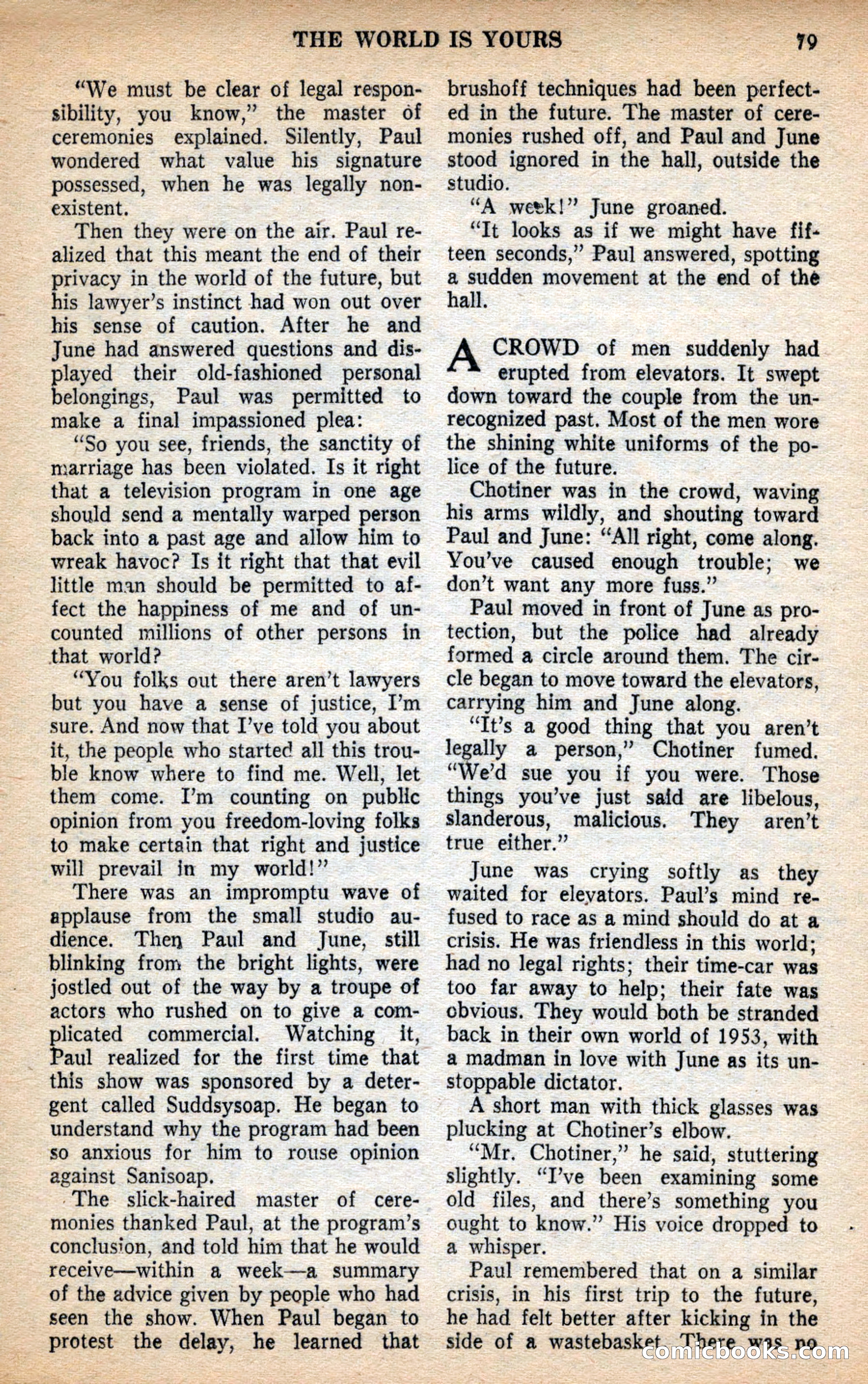 Future Science Fiction, May 1953 — page 79 of 100