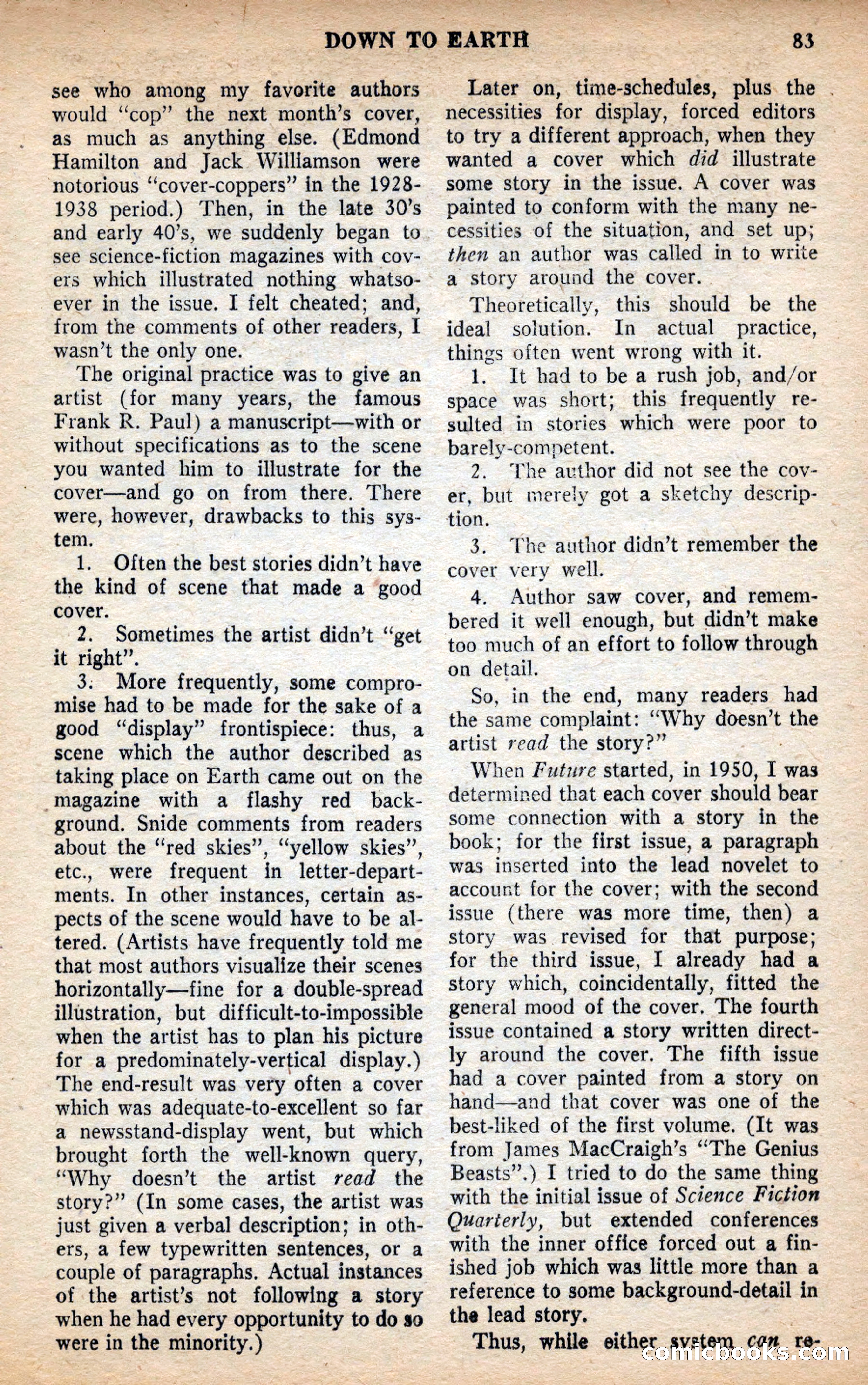Future Science Fiction, May 1953 — page 83 of 100
