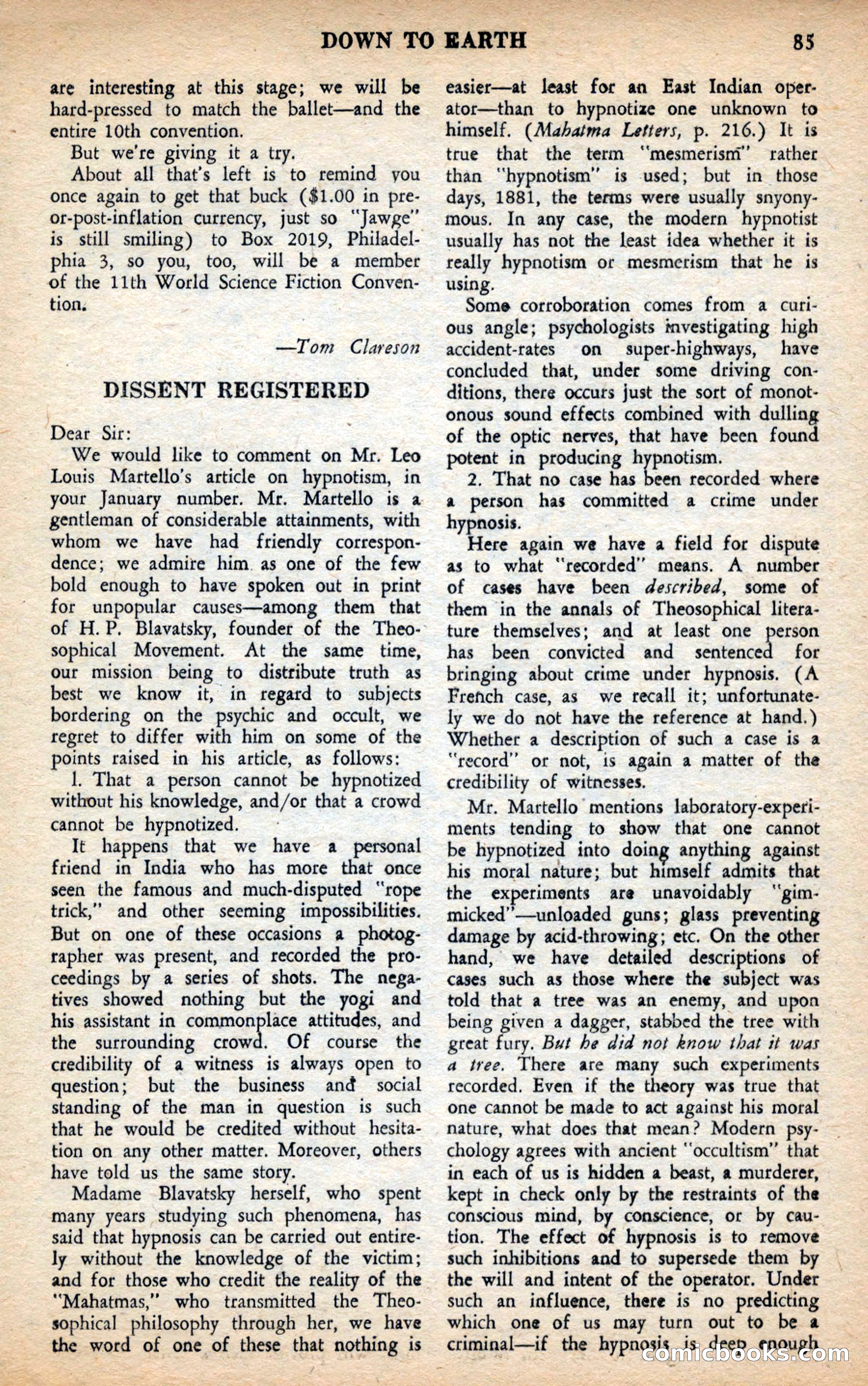 Future Science Fiction, May 1953 — page 85 of 100