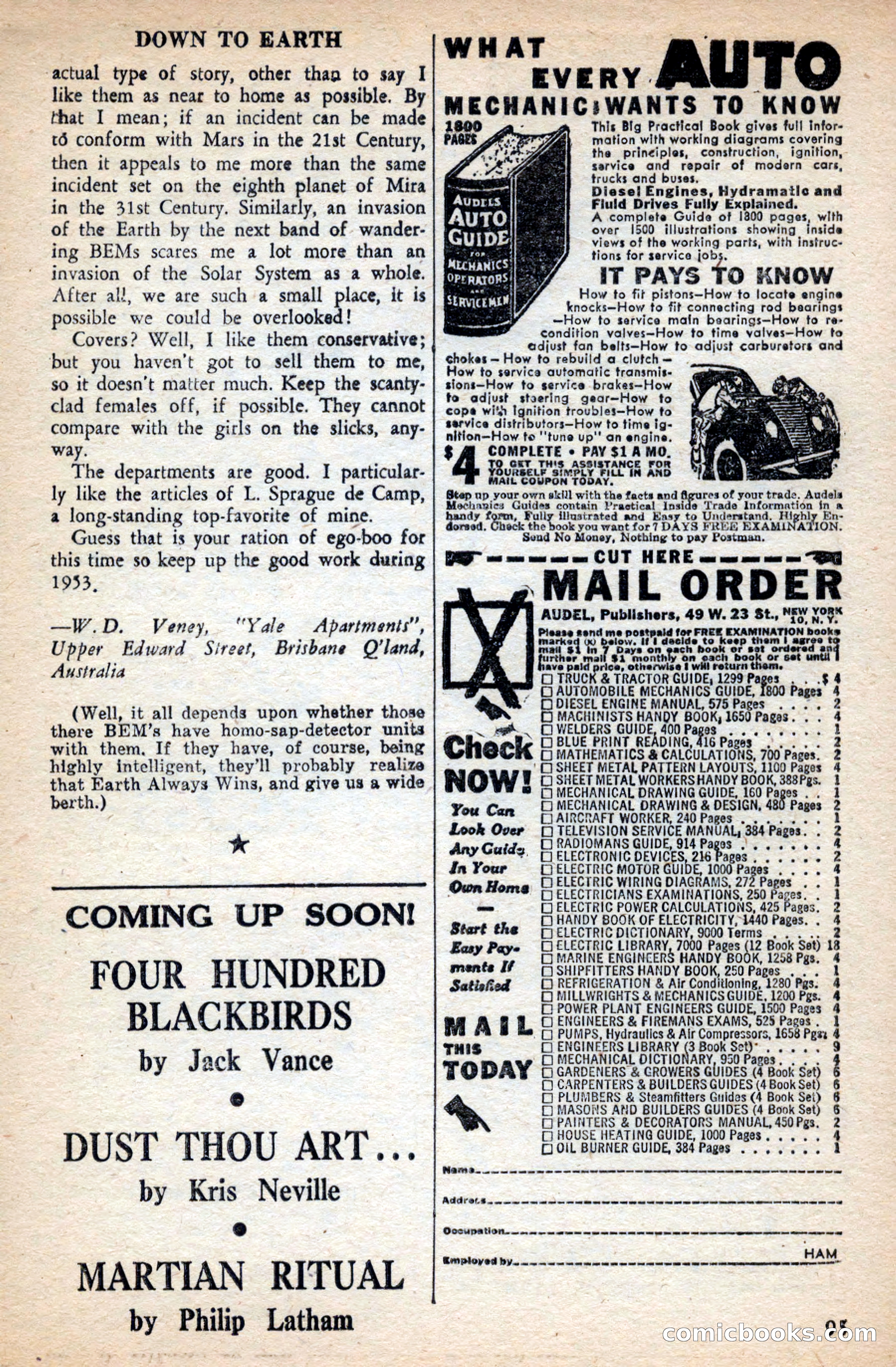 Future Science Fiction, May 1953 — page 95 of 100