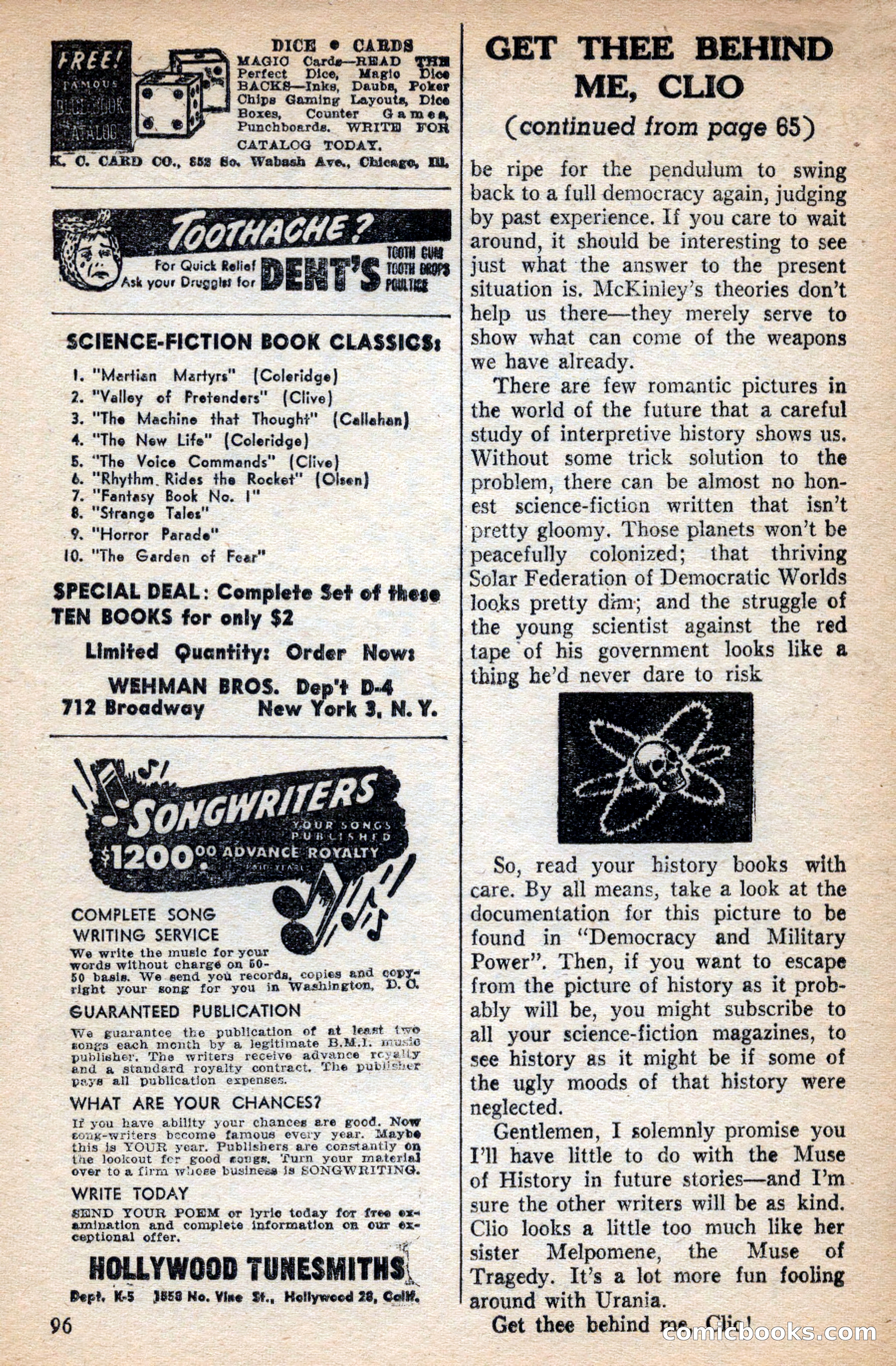Future Science Fiction, May 1953 — page 96 of 100