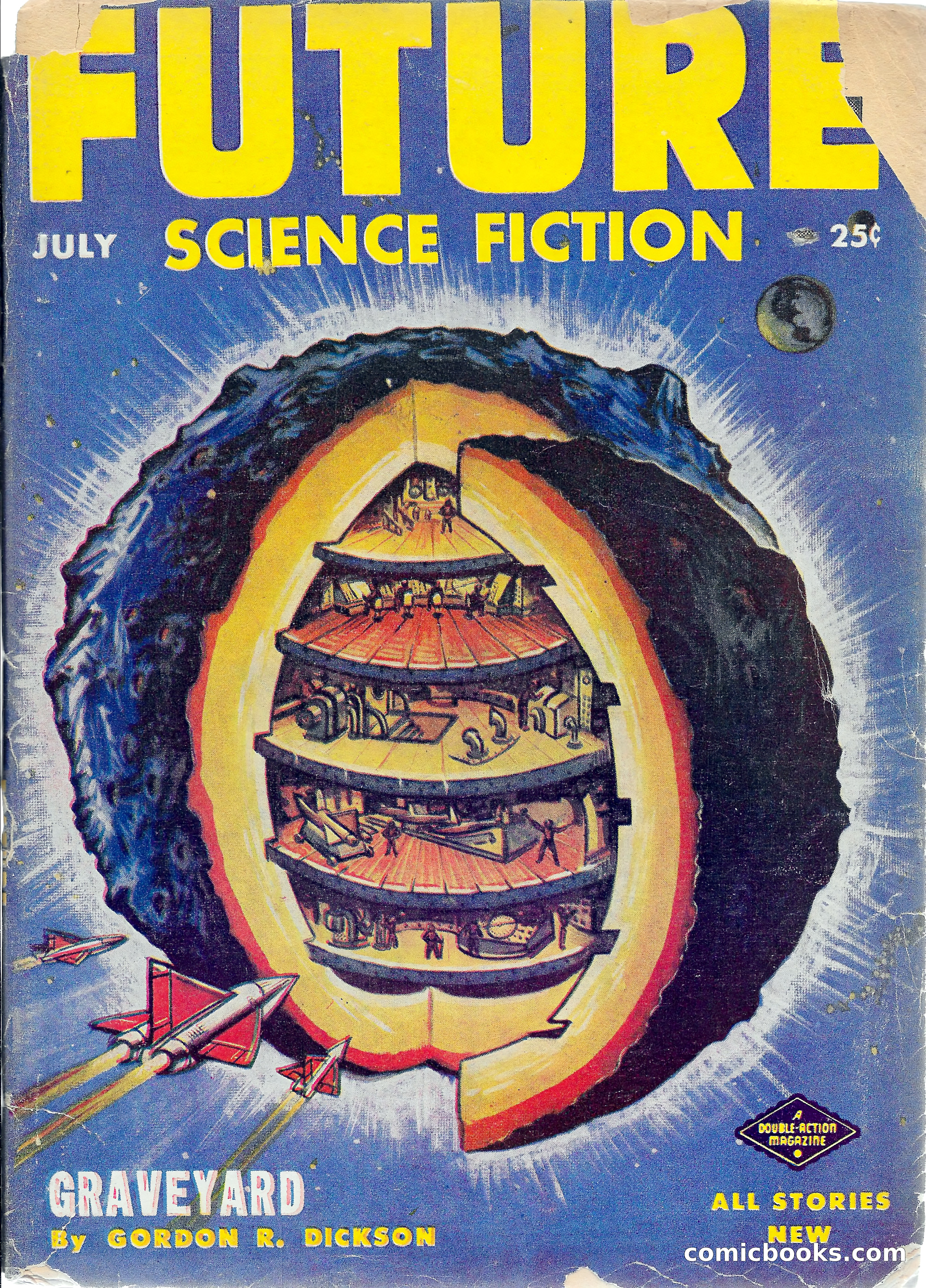 Future Science Fiction, July 1953 — page 2 of 101
