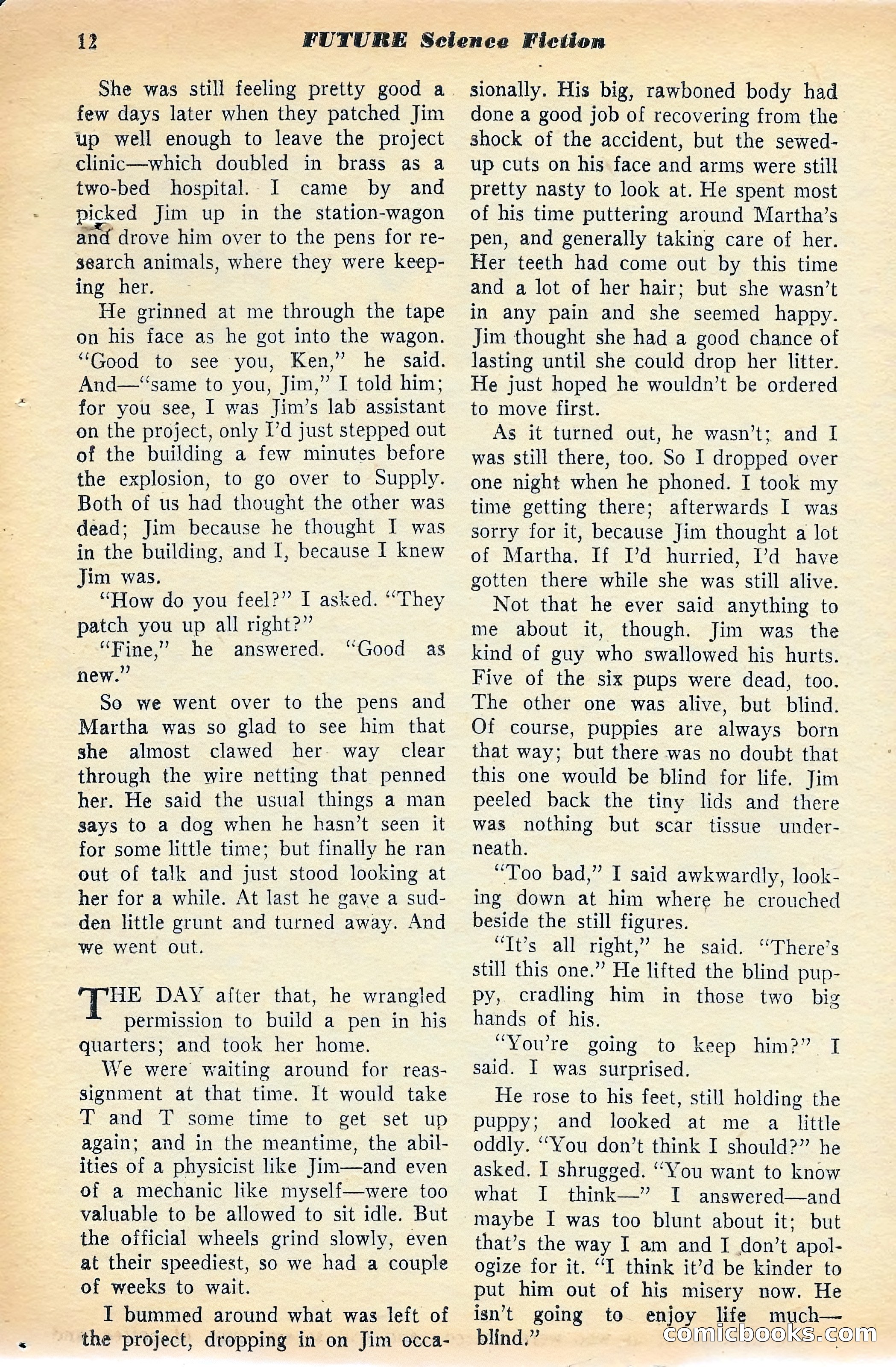 Future Science Fiction, July 1953 — page 13 of 101