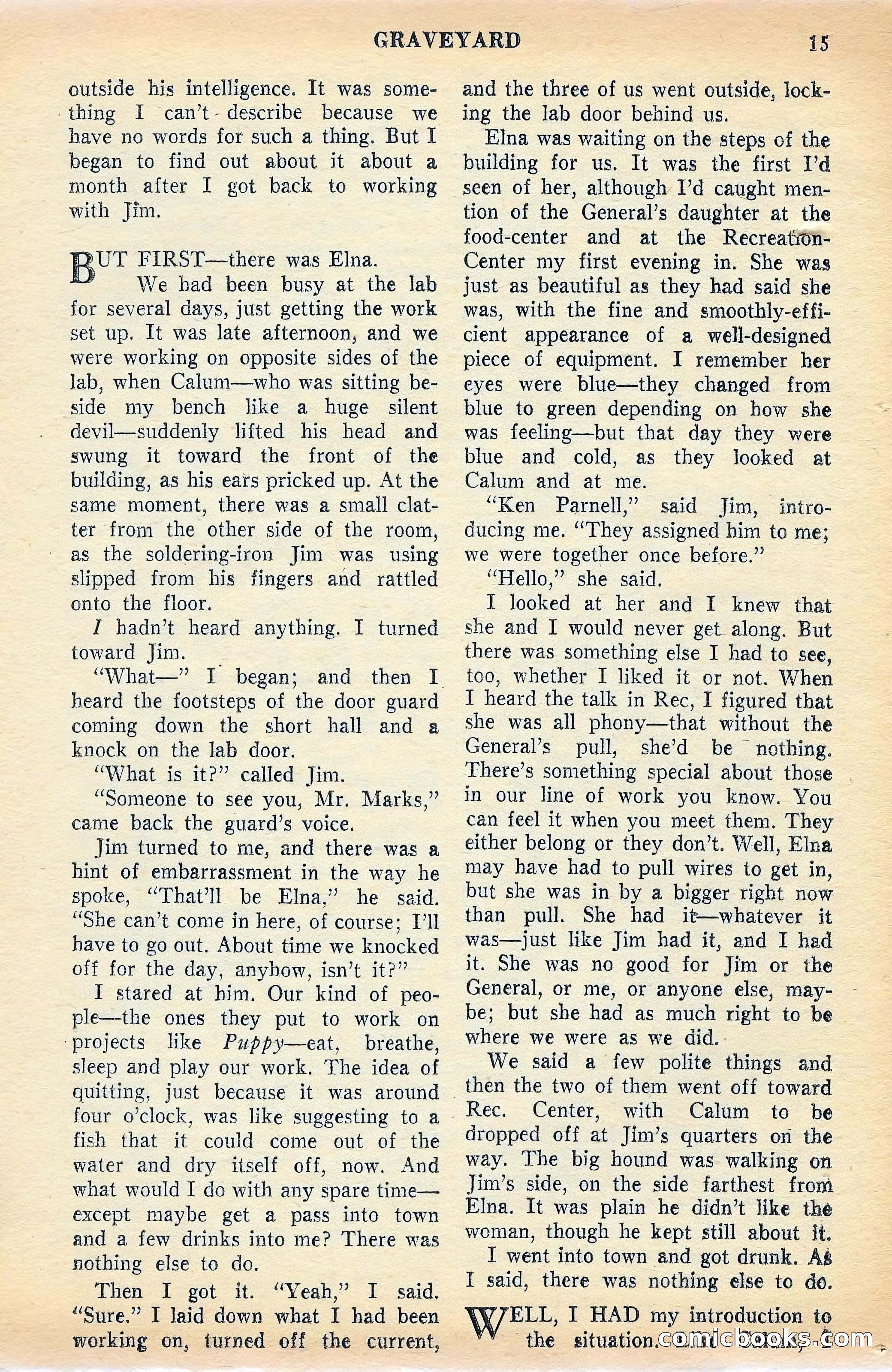 Future Science Fiction, July 1953 — page 16 of 101
