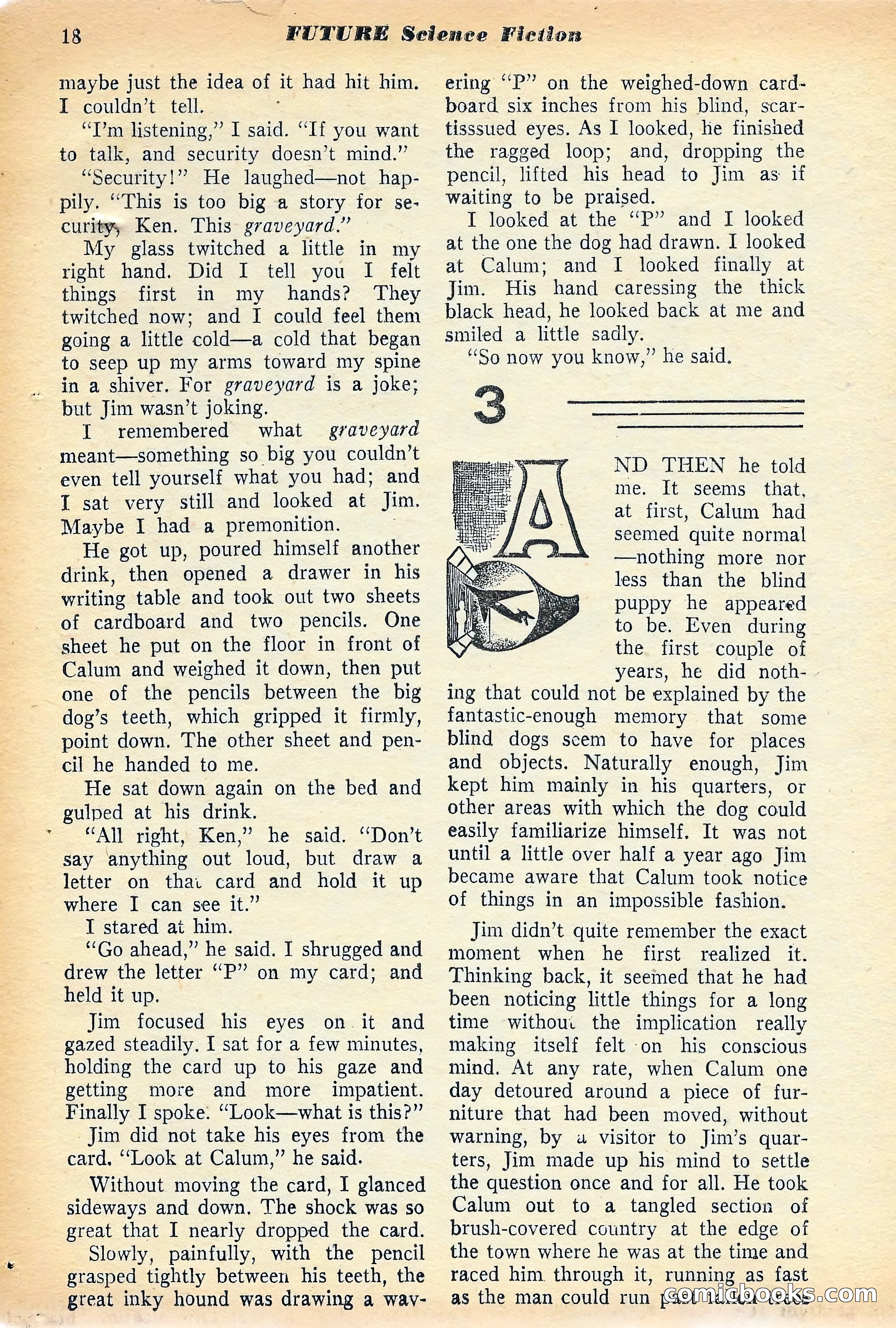 Future Science Fiction, July 1953 — page 19 of 101