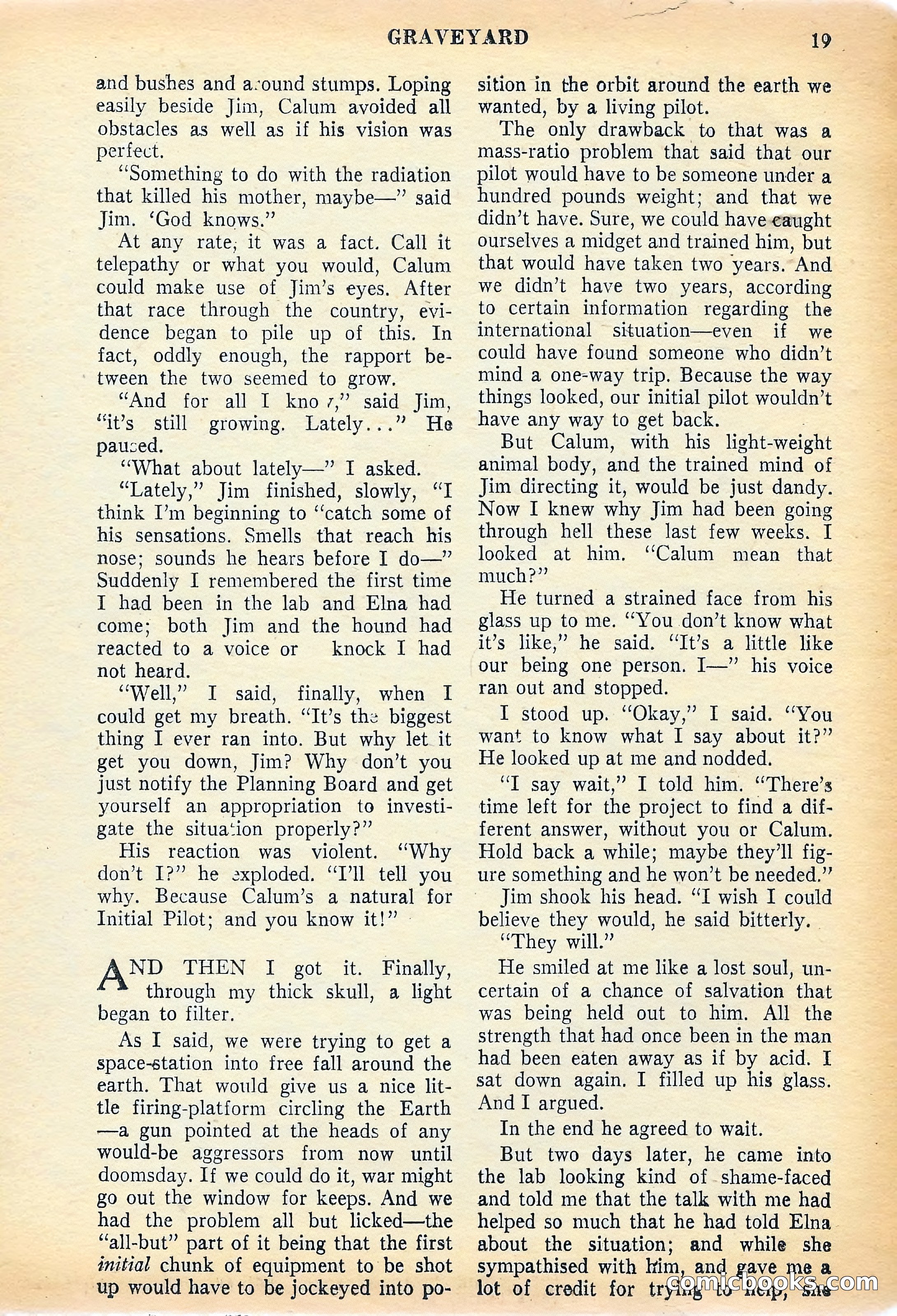 Future Science Fiction, July 1953 — page 20 of 101