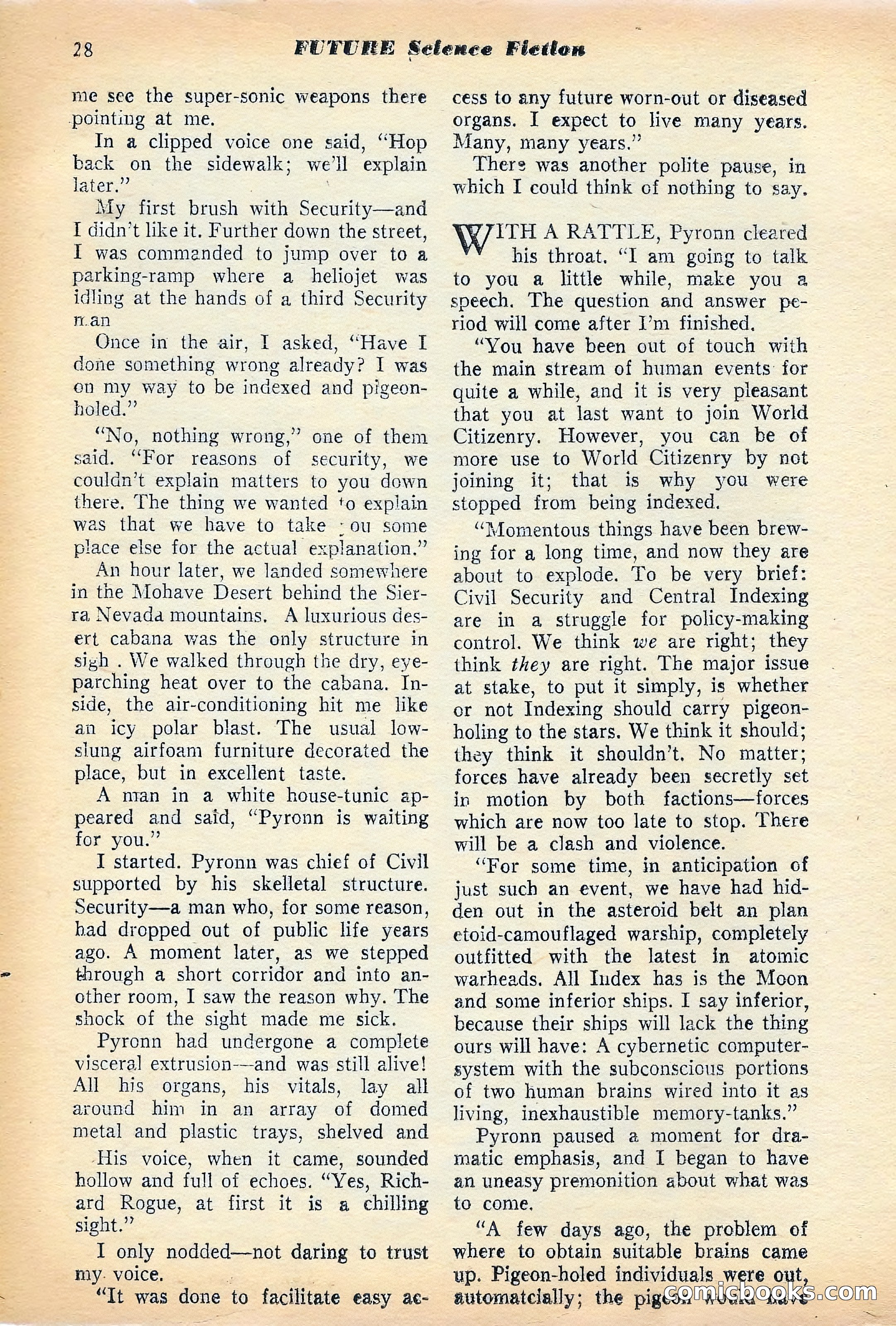 Future Science Fiction, July 1953 — page 29 of 101