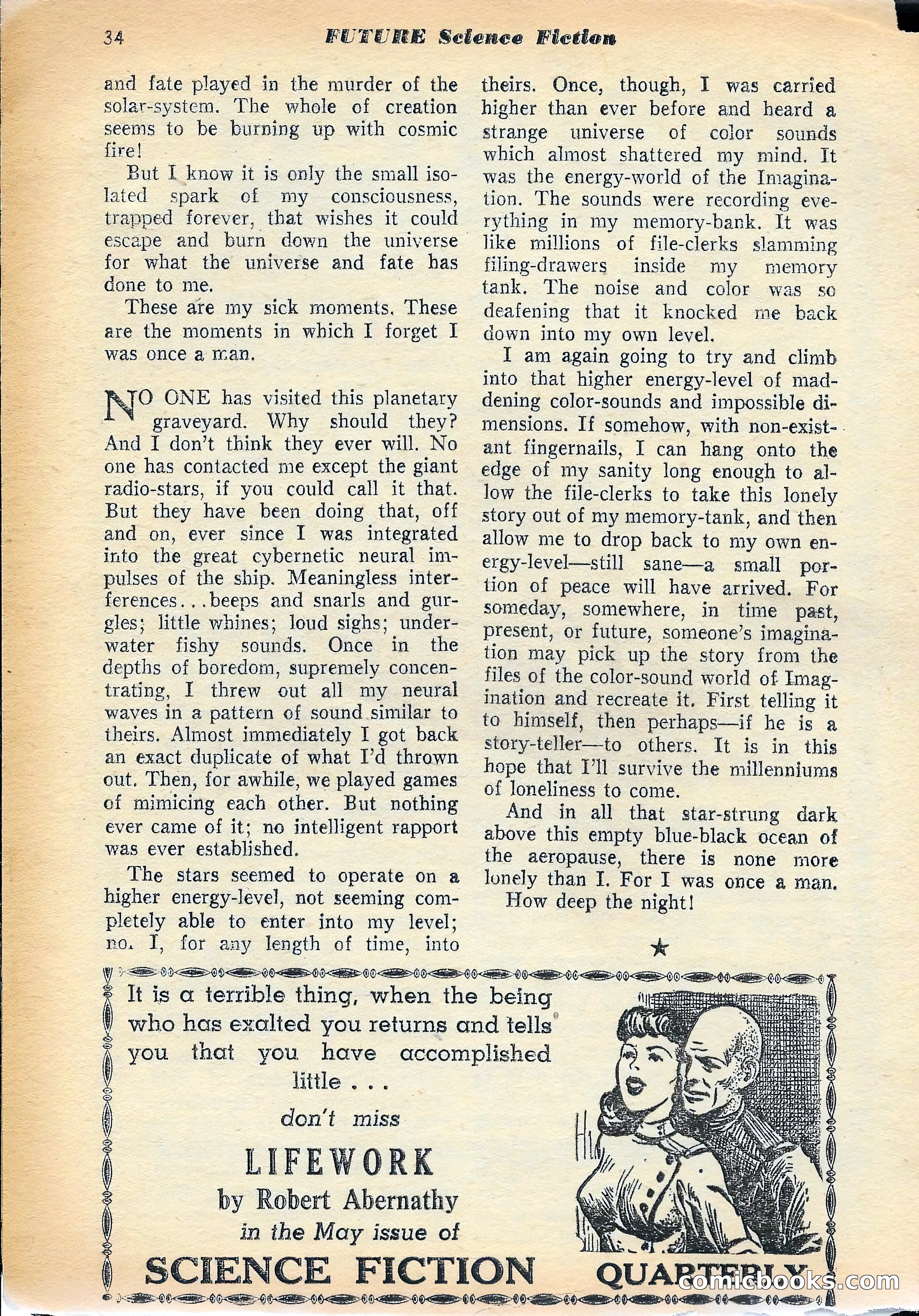 Future Science Fiction, July 1953 — page 35 of 101