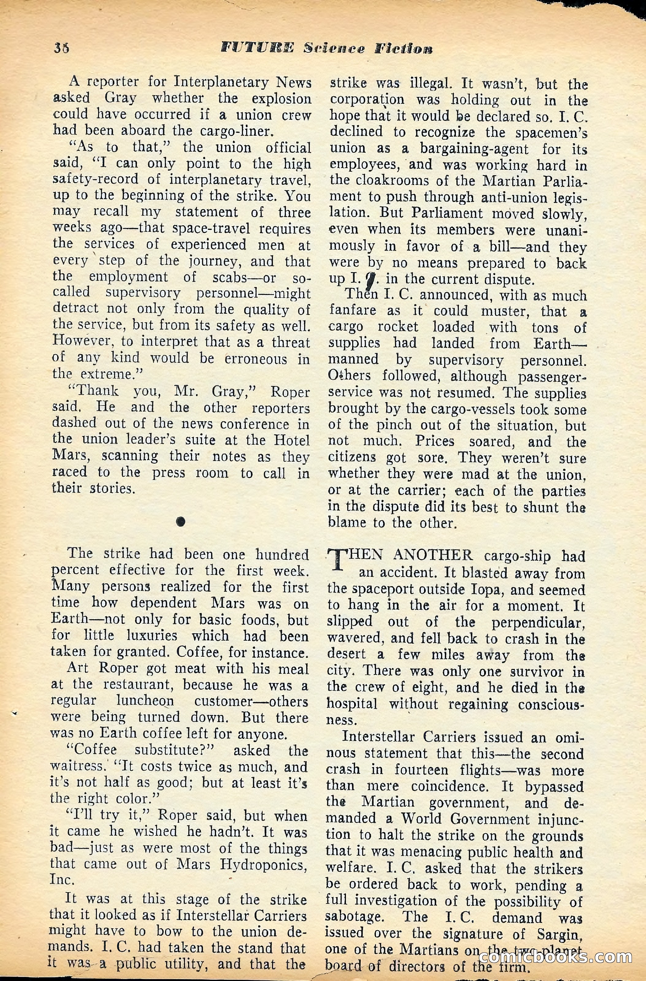 Future Science Fiction, July 1953 — page 37 of 101
