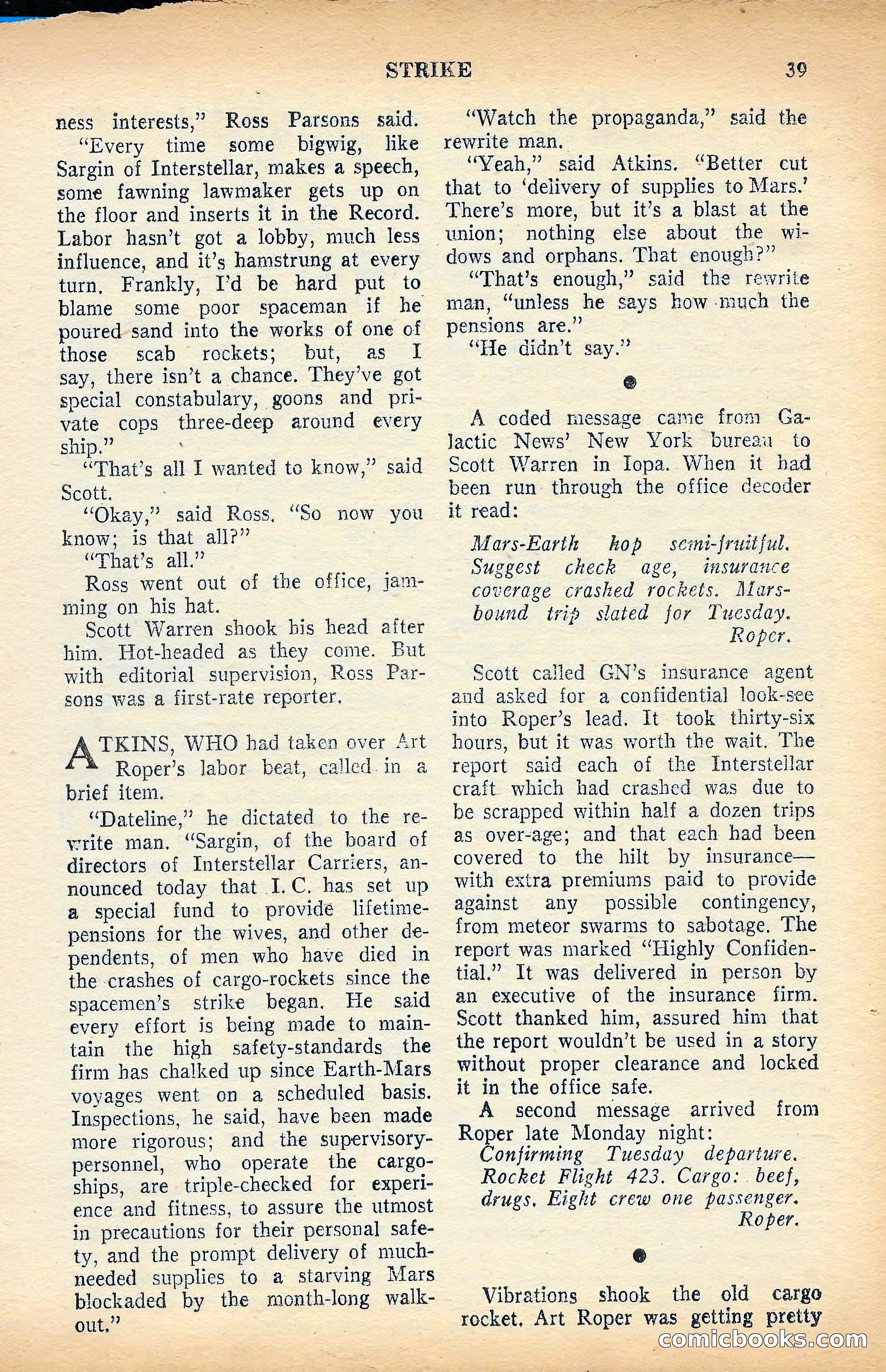 Future Science Fiction, July 1953 — page 40 of 101