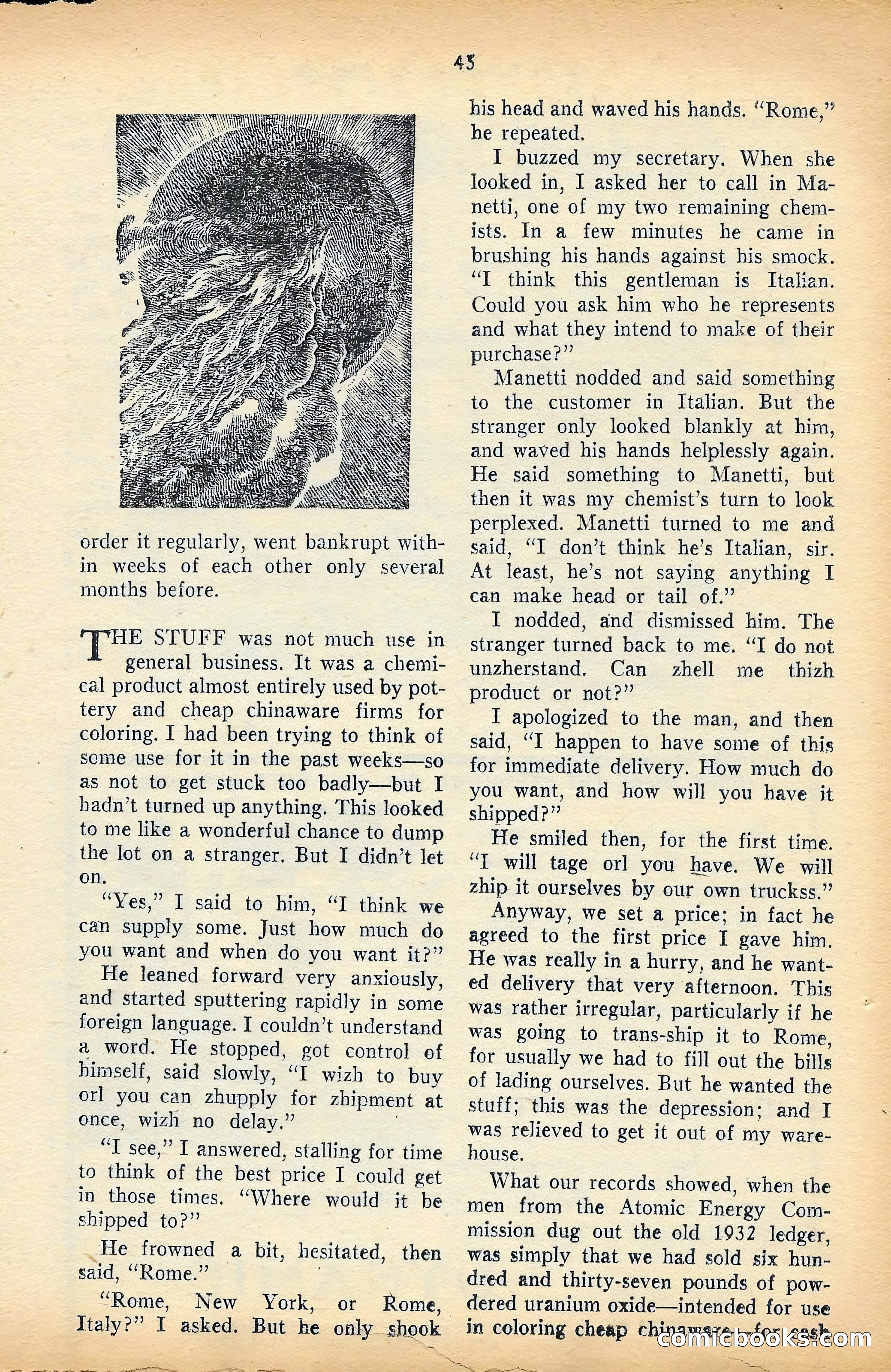 Future Science Fiction, July 1953 — page 46 of 101
