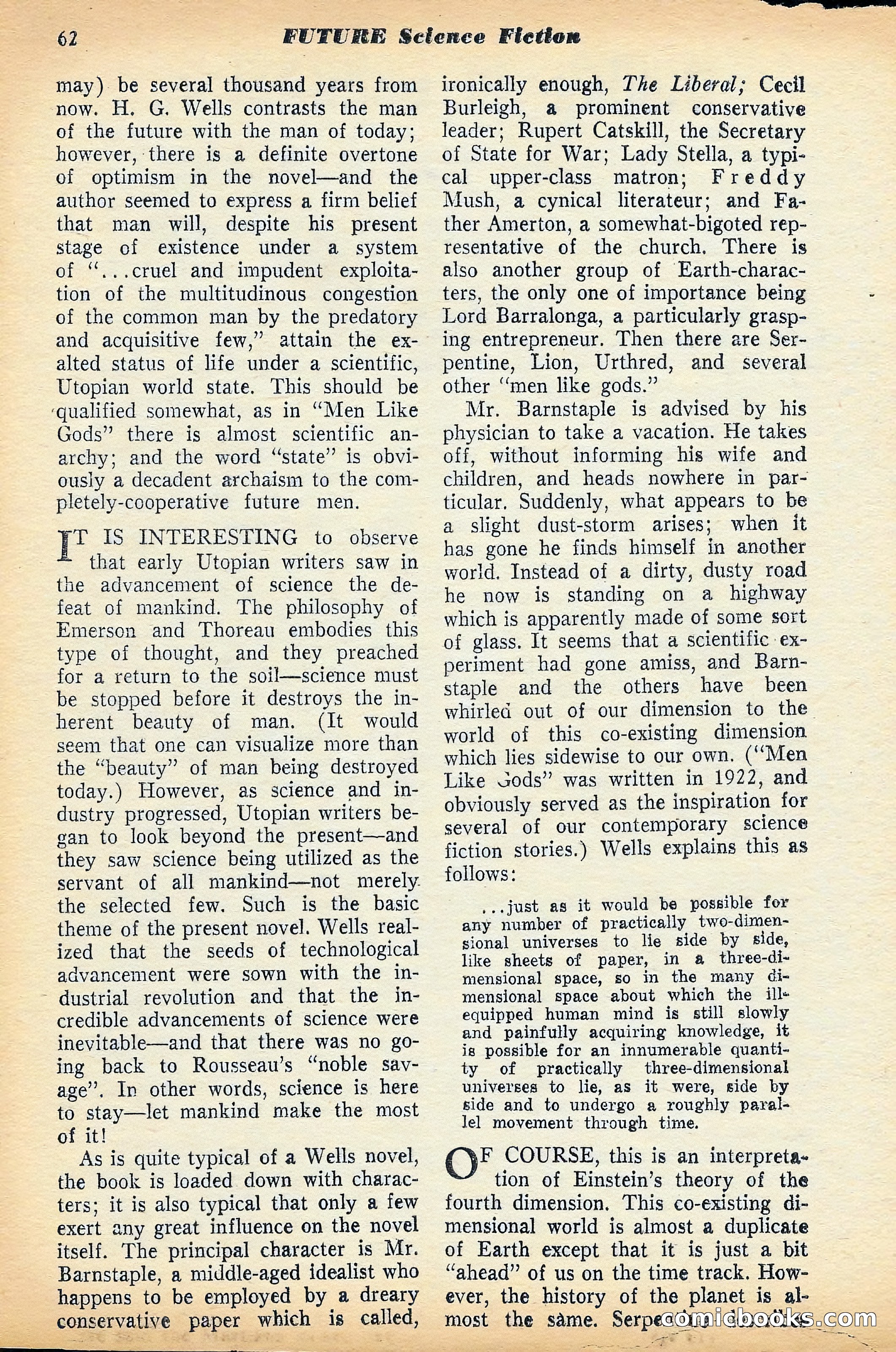 Future Science Fiction, July 1953 — page 63 of 101
