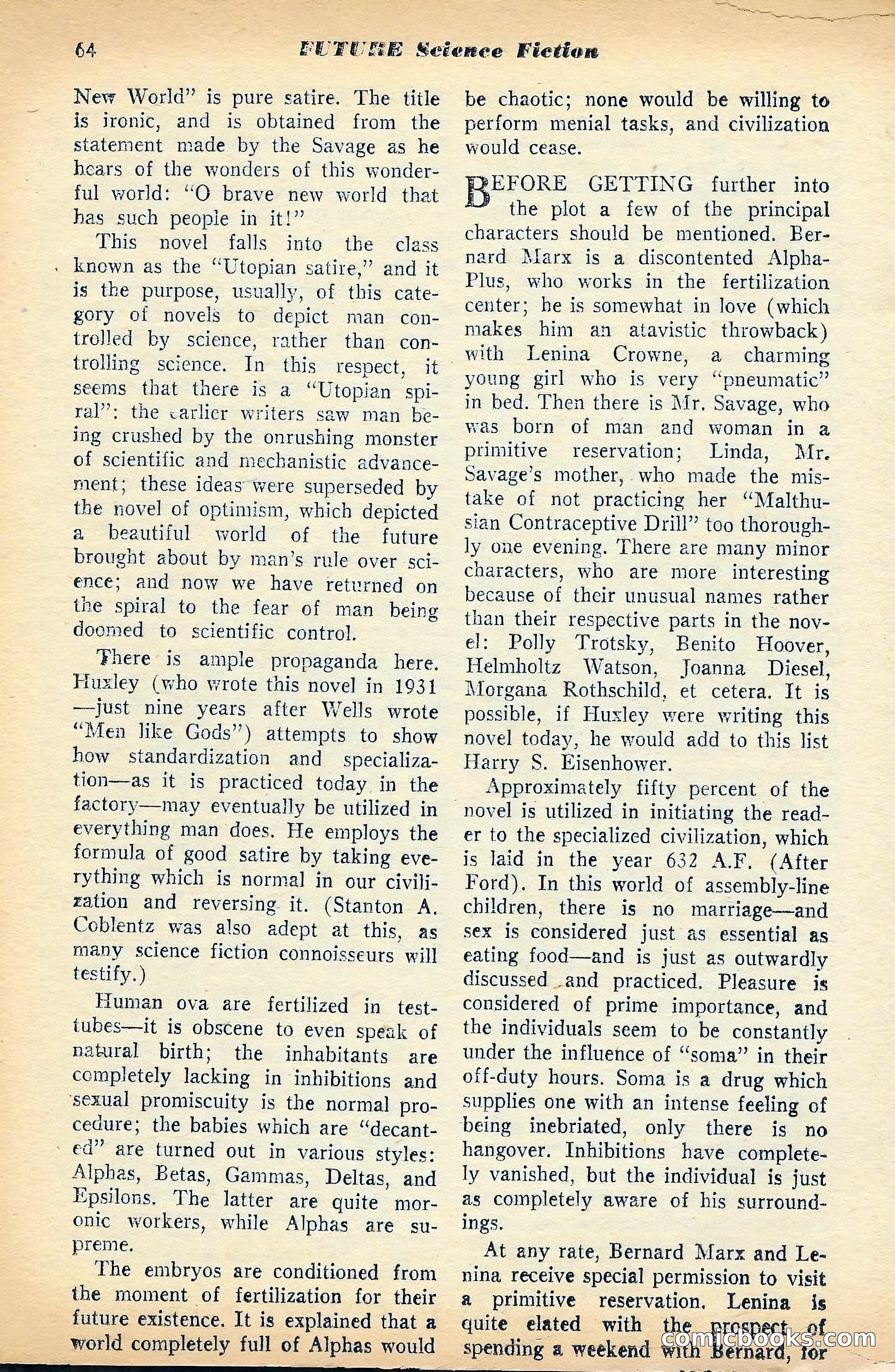 Future Science Fiction, July 1953 — page 65 of 101
