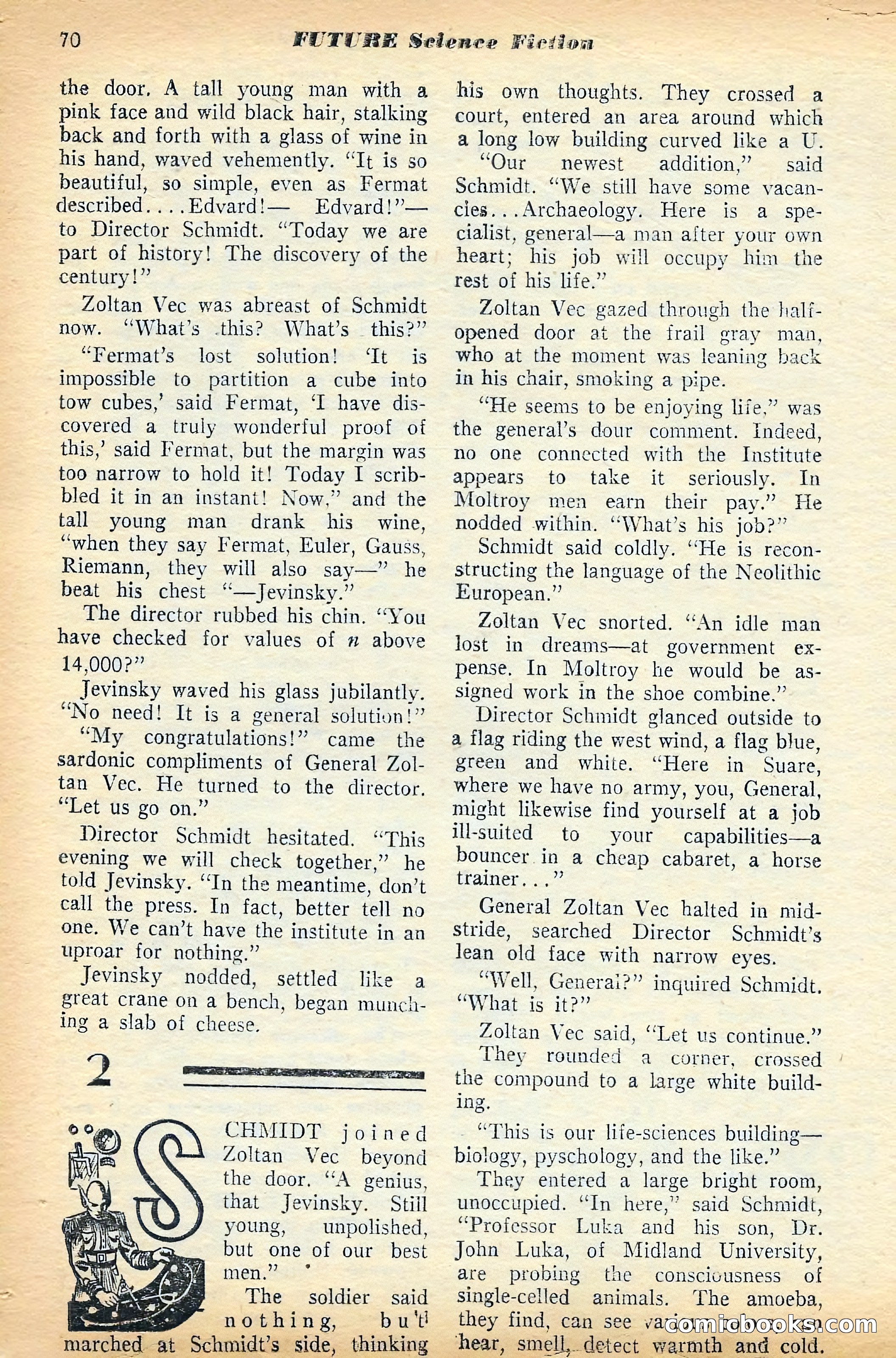 Future Science Fiction, July 1953 — page 71 of 101