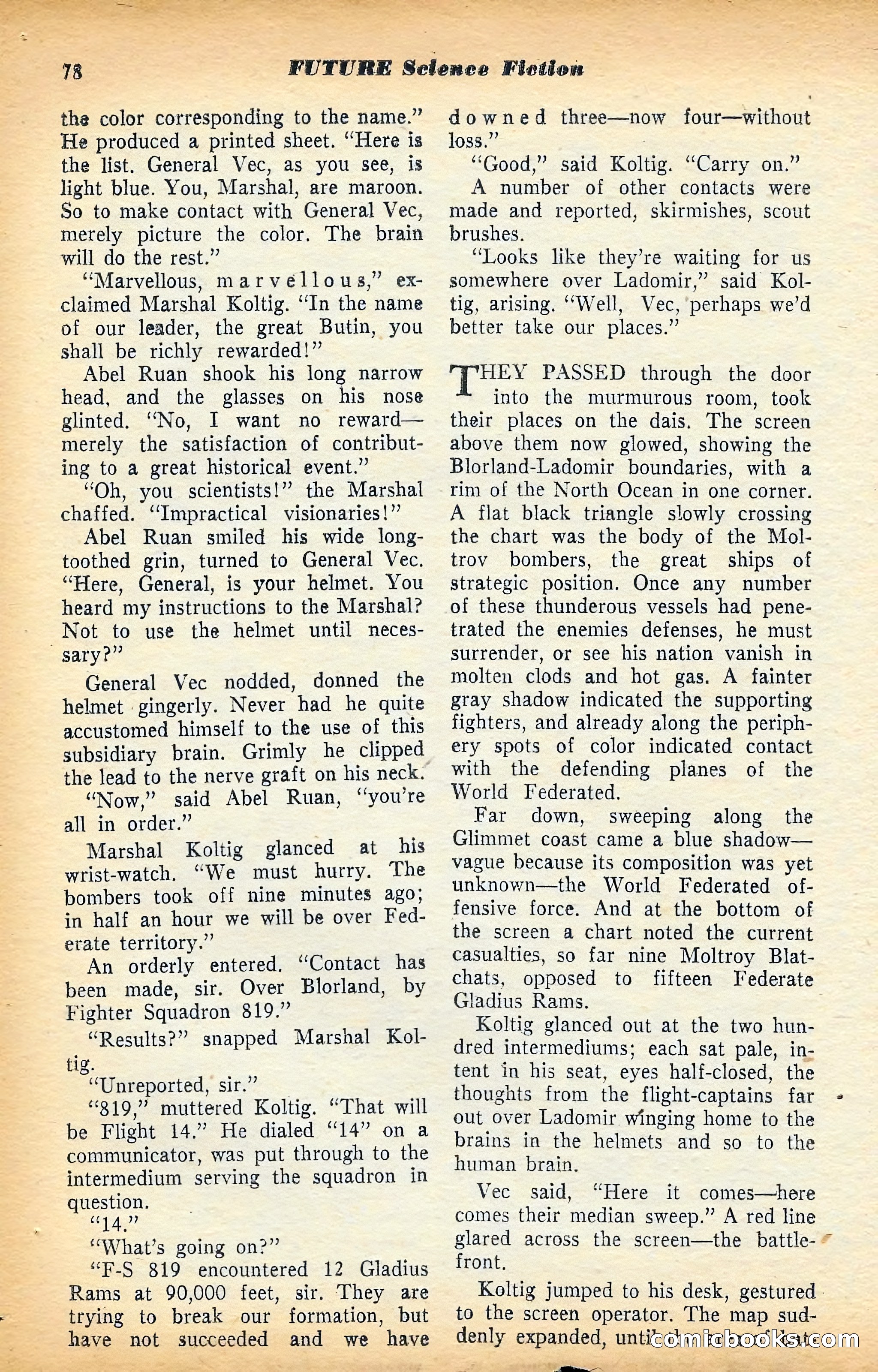 Future Science Fiction, July 1953 — page 79 of 101