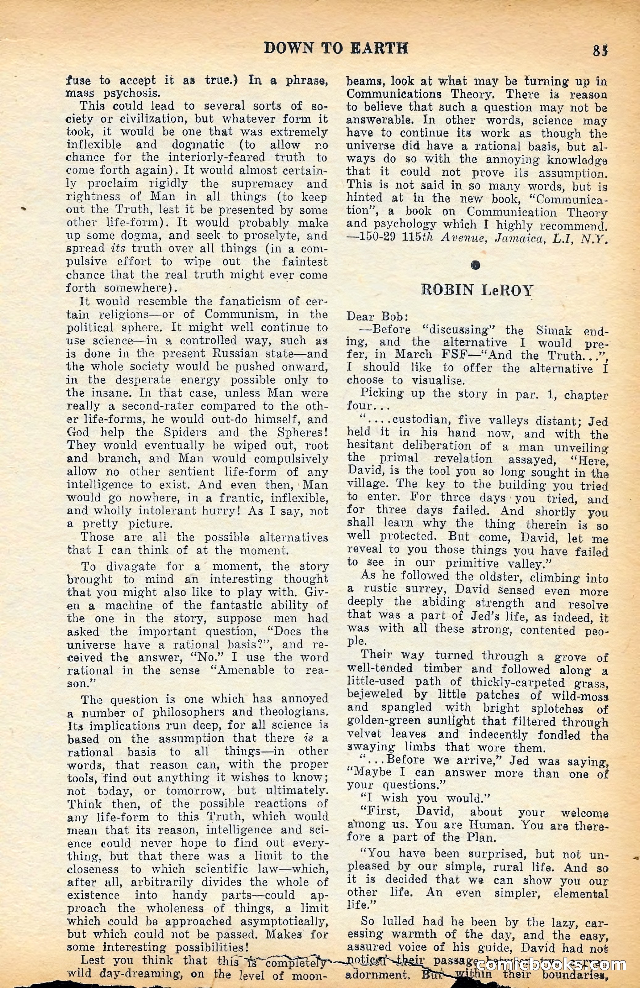 Future Science Fiction, July 1953 — page 86 of 101