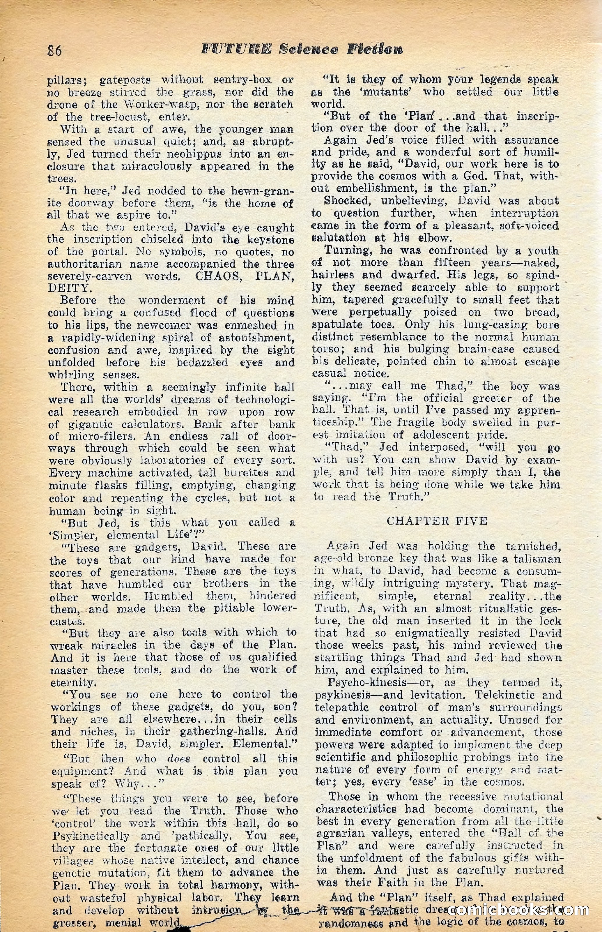 Future Science Fiction, July 1953 — page 87 of 101