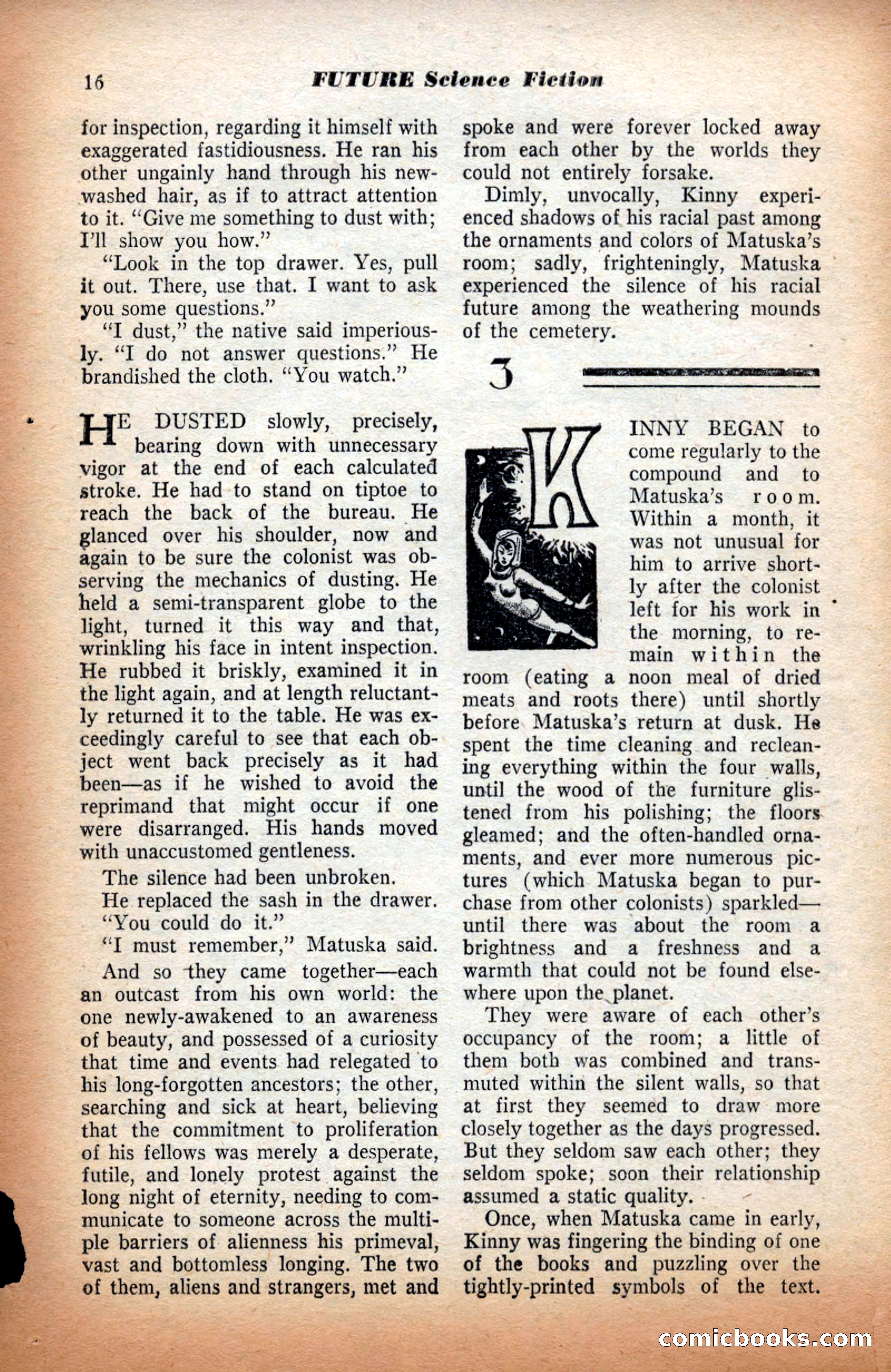 Future Science Fiction, September 1953 — page 16 of 100