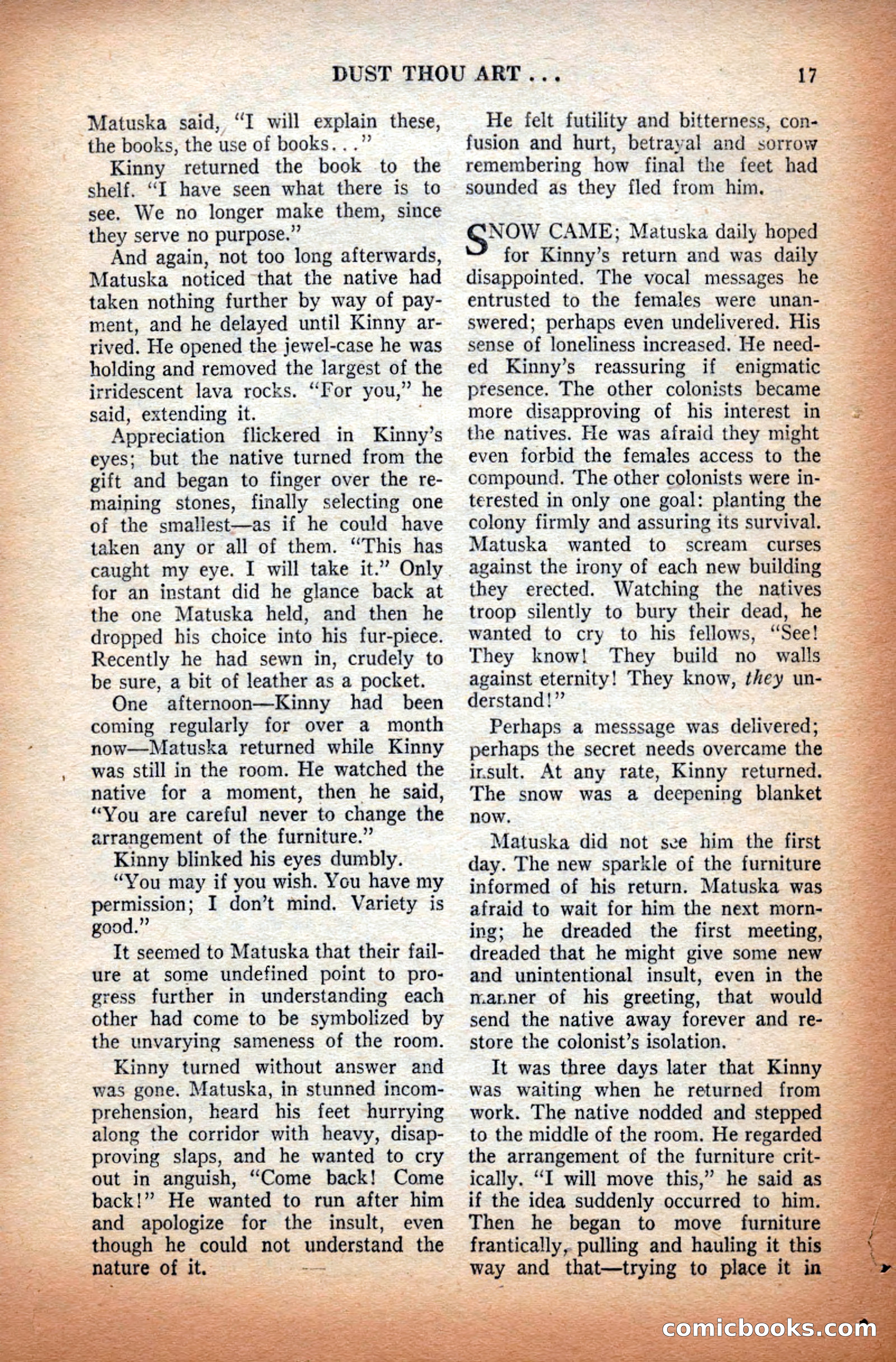 Future Science Fiction, September 1953 — page 17 of 100