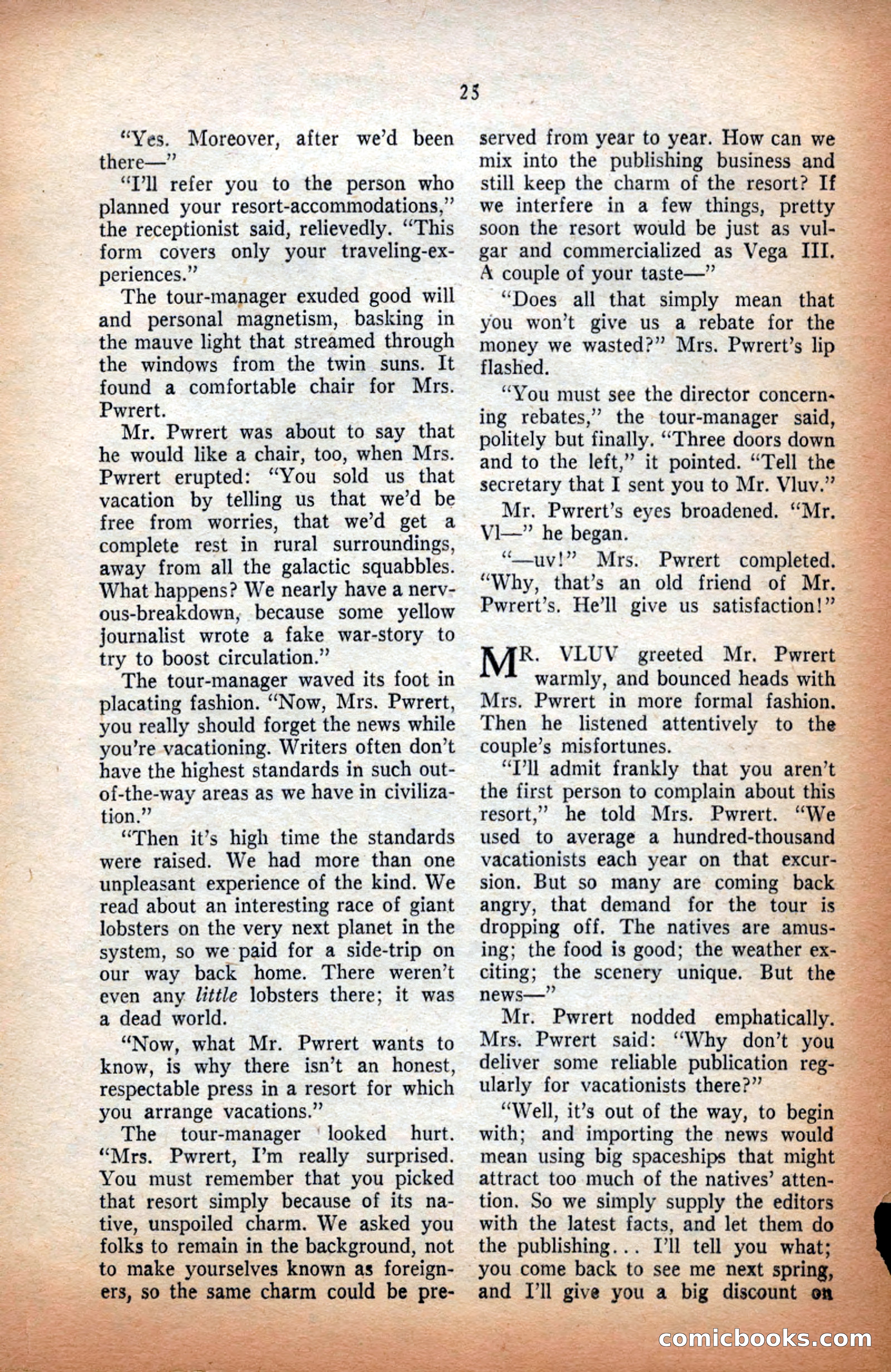 Future Science Fiction, September 1953 — page 25 of 100