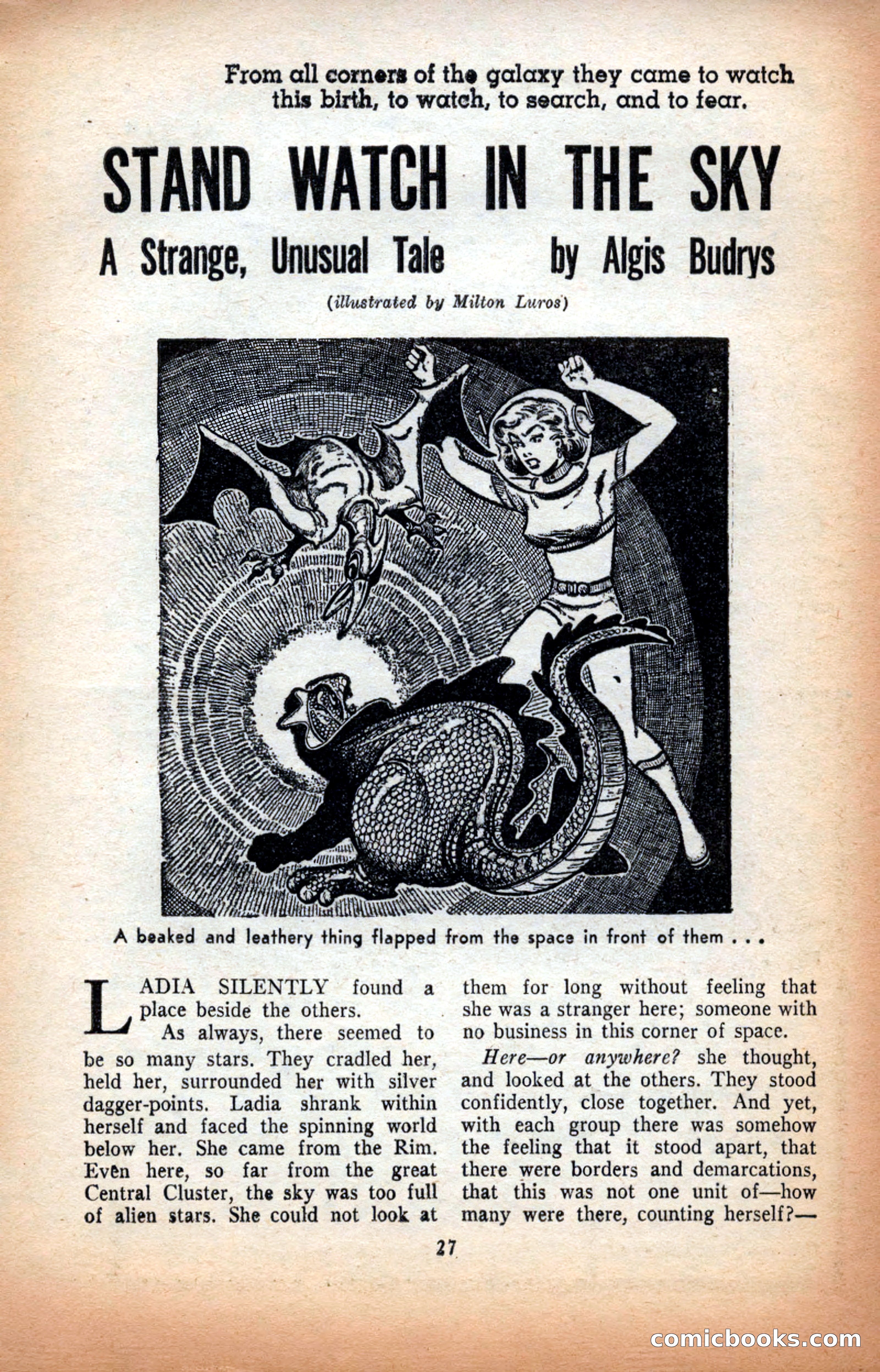 Future Science Fiction, September 1953 — page 27 of 100