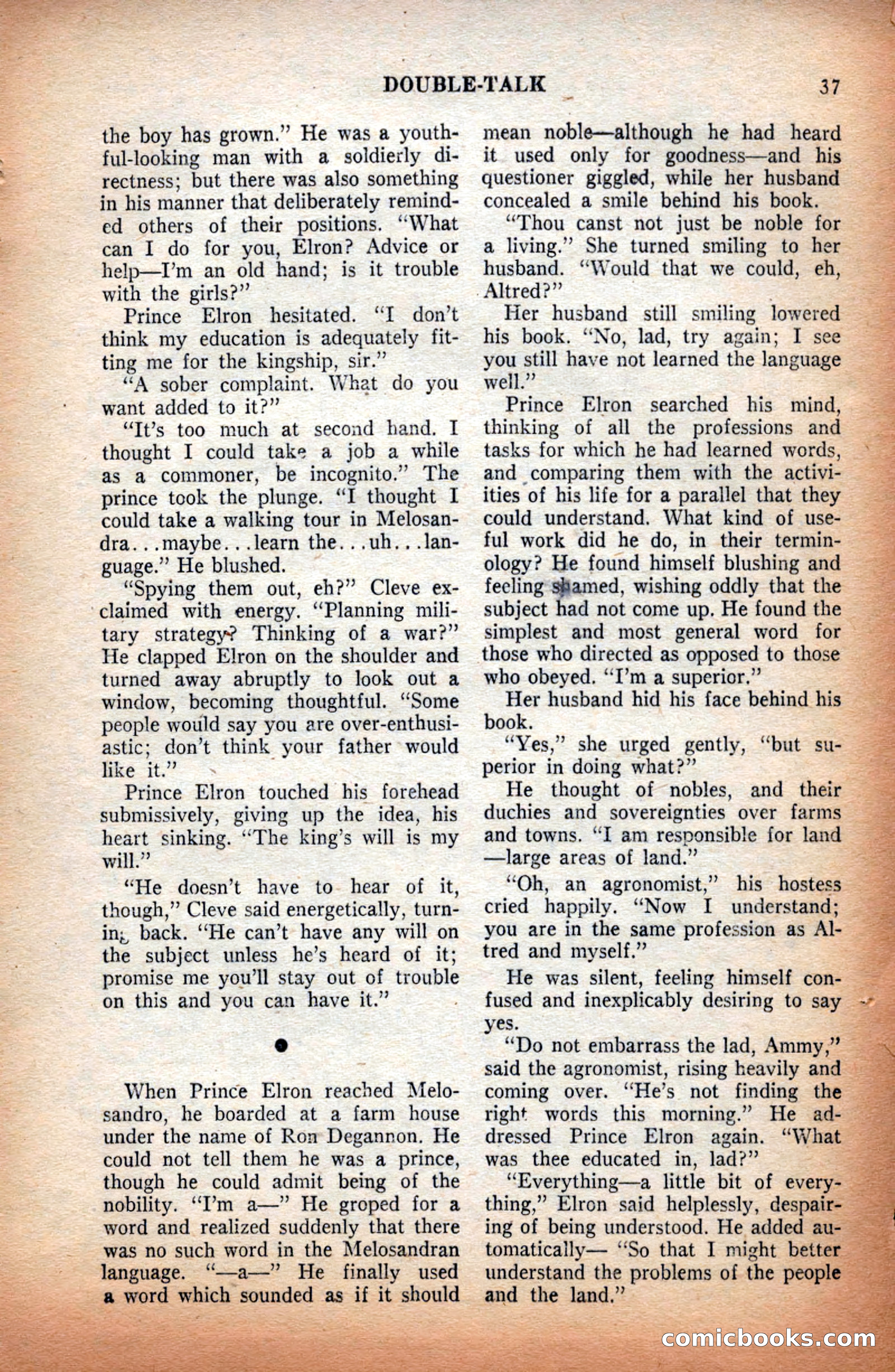 Future Science Fiction, September 1953 — page 37 of 100