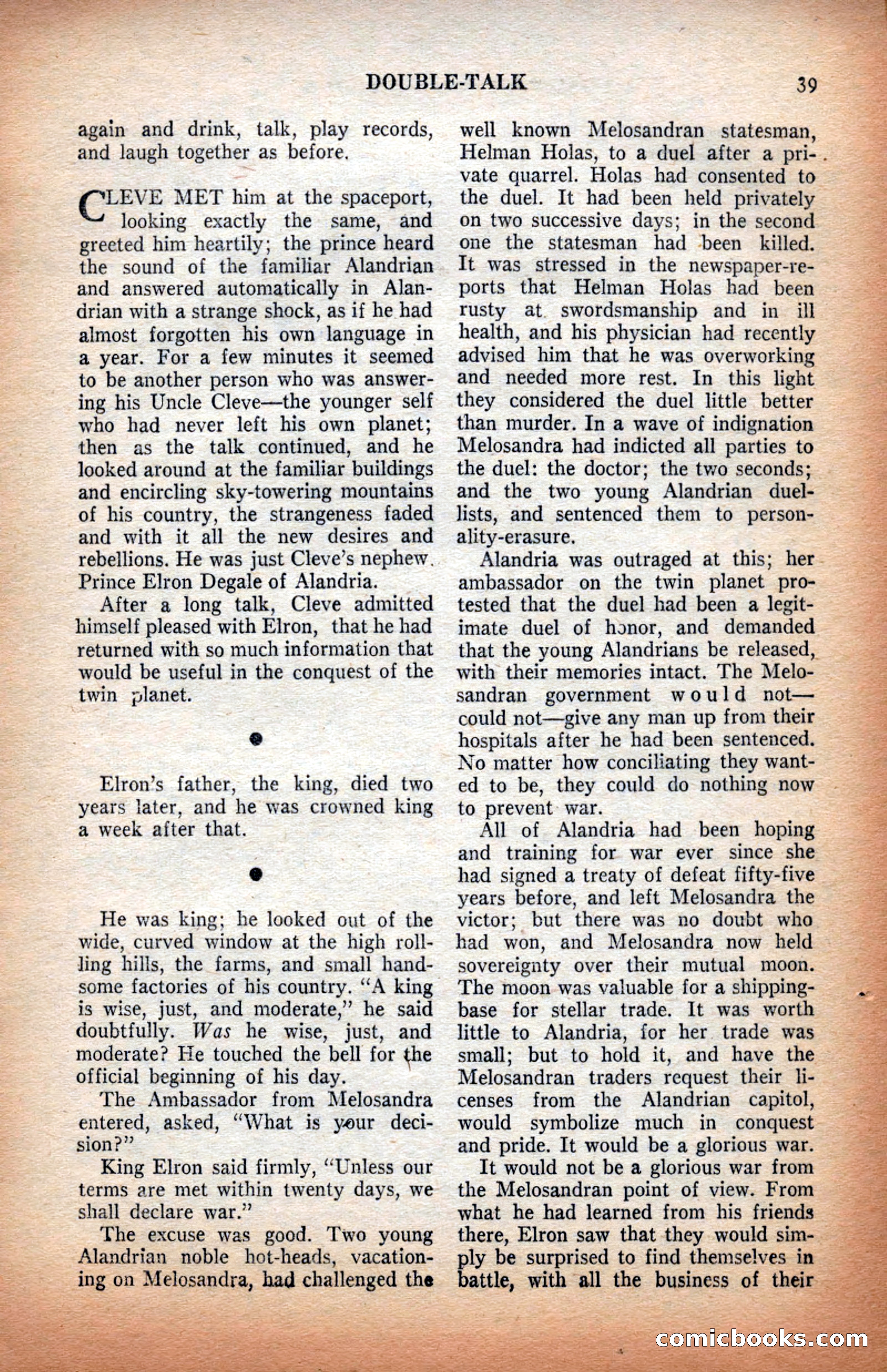 Future Science Fiction, September 1953 — page 39 of 100