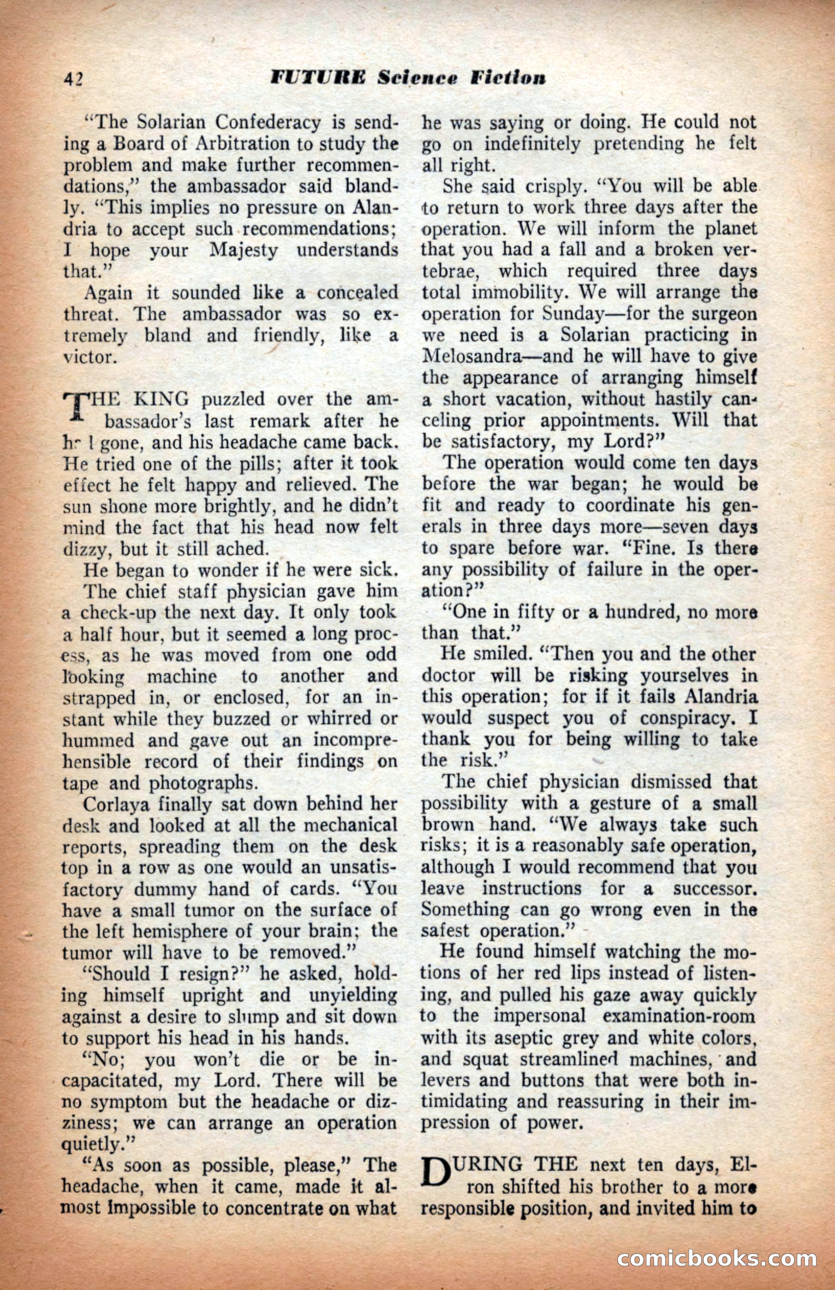Future Science Fiction, September 1953 — page 42 of 100