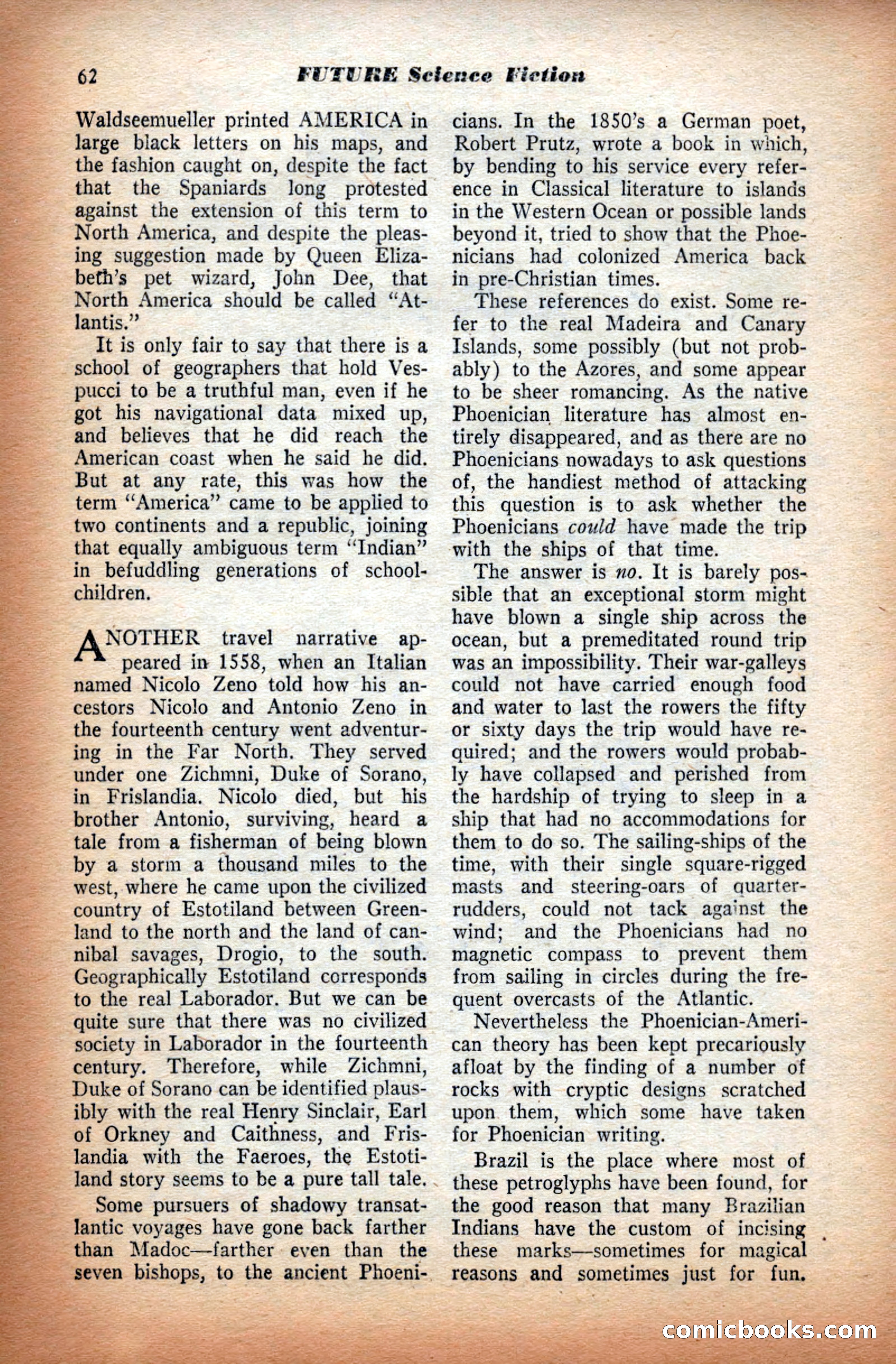 Future Science Fiction, September 1953 — page 62 of 100