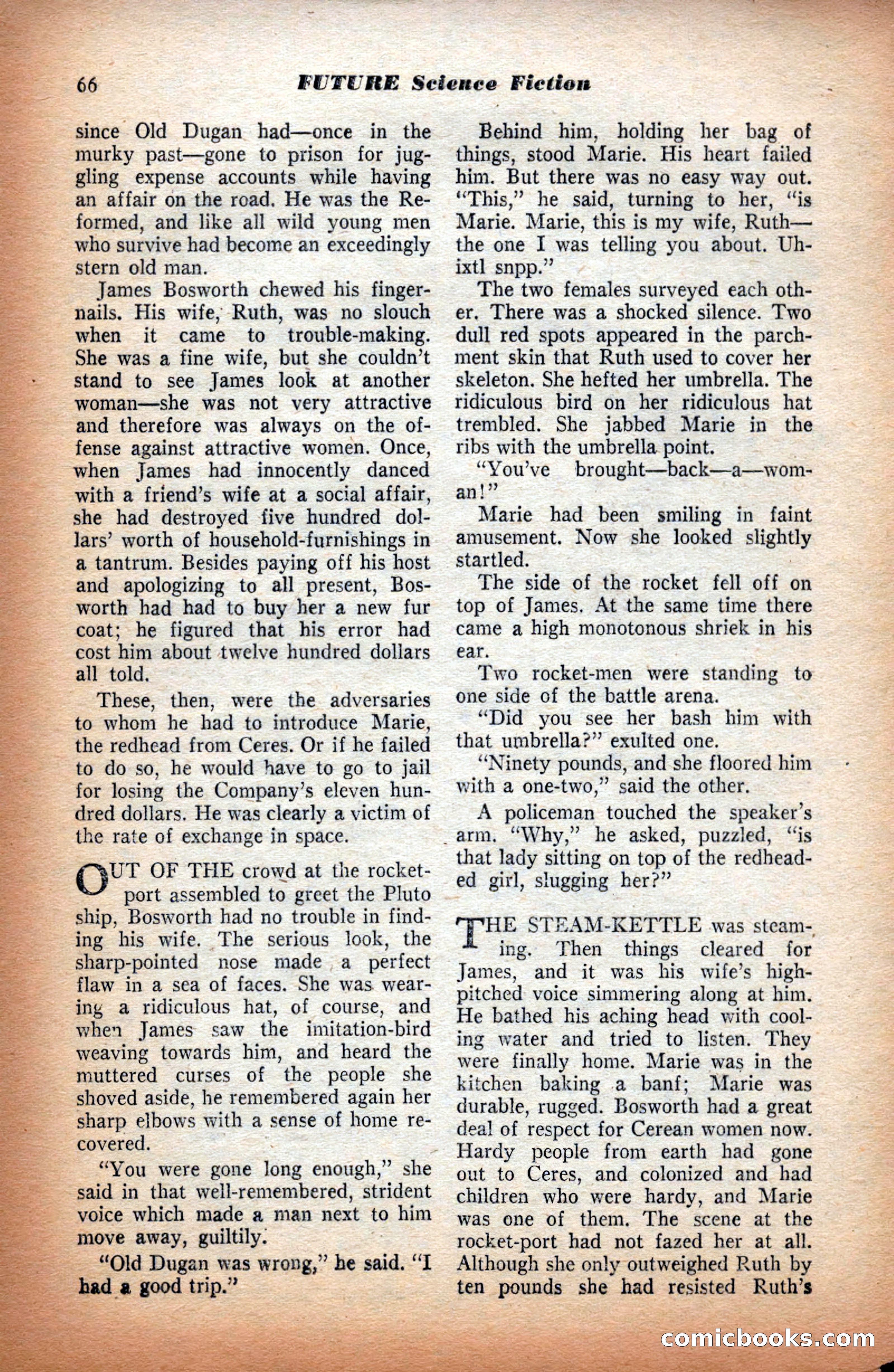 Future Science Fiction, September 1953 — page 66 of 100