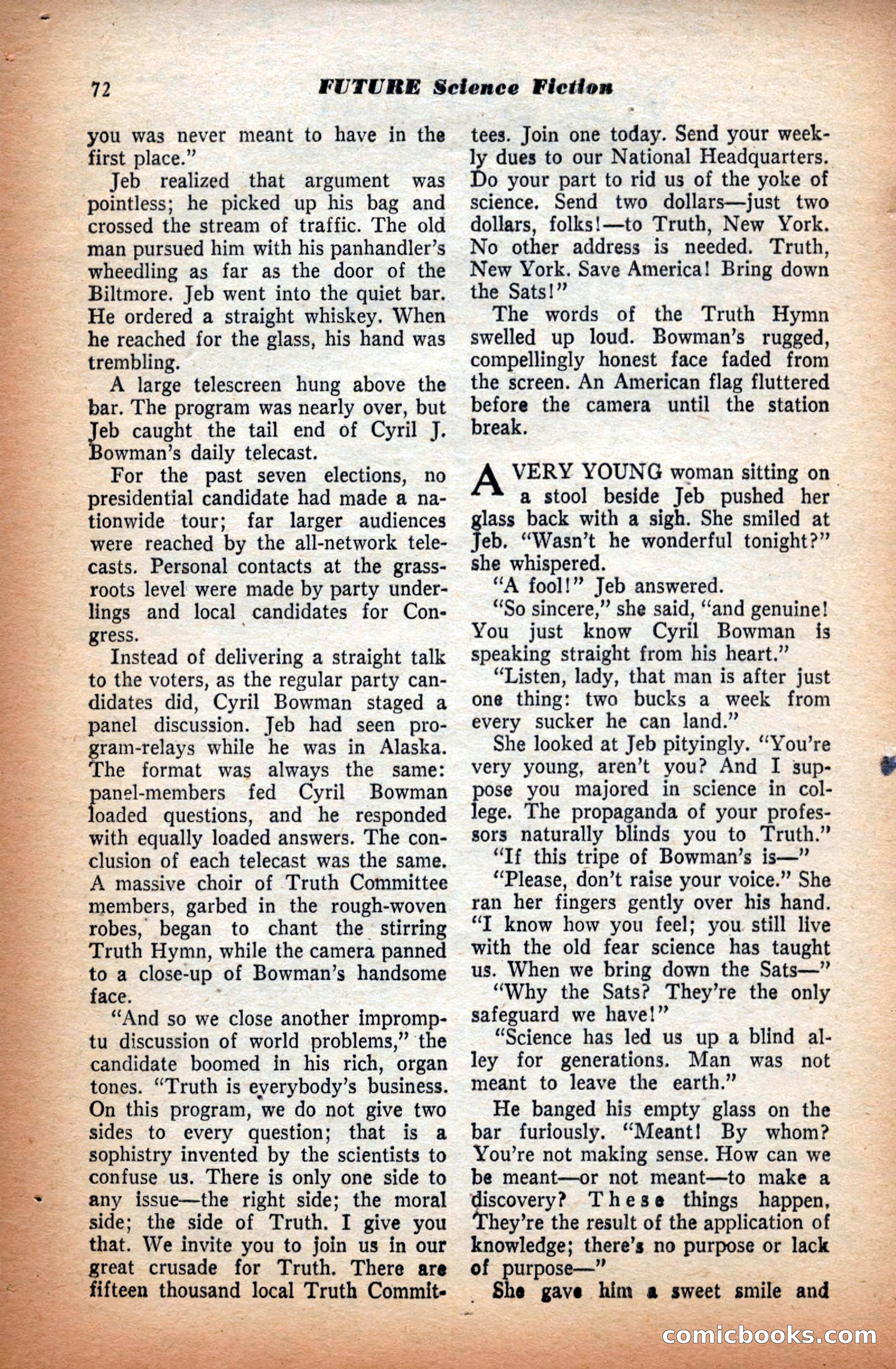 Future Science Fiction, September 1953 — page 72 of 100