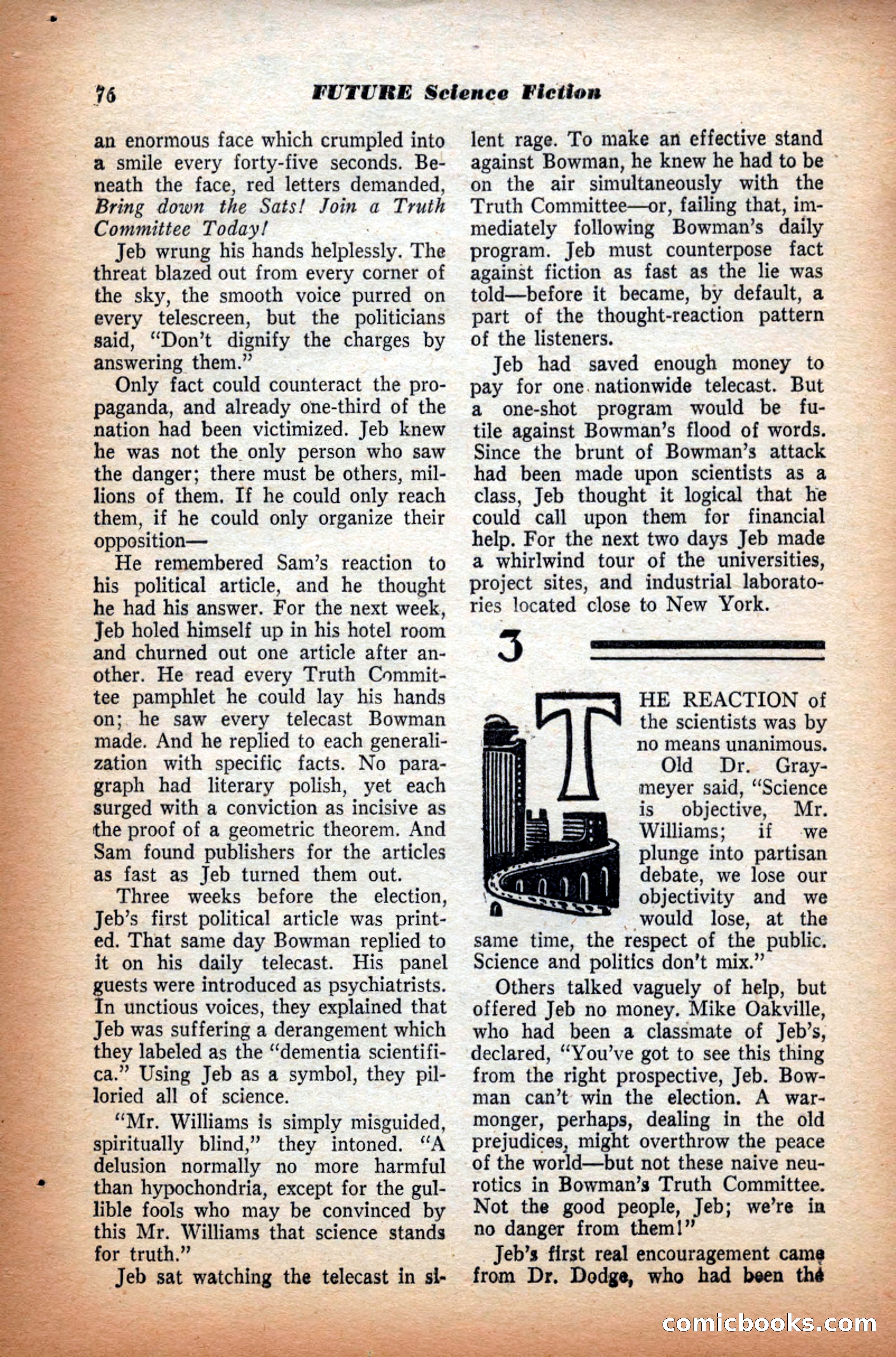 Future Science Fiction, September 1953 — page 76 of 100