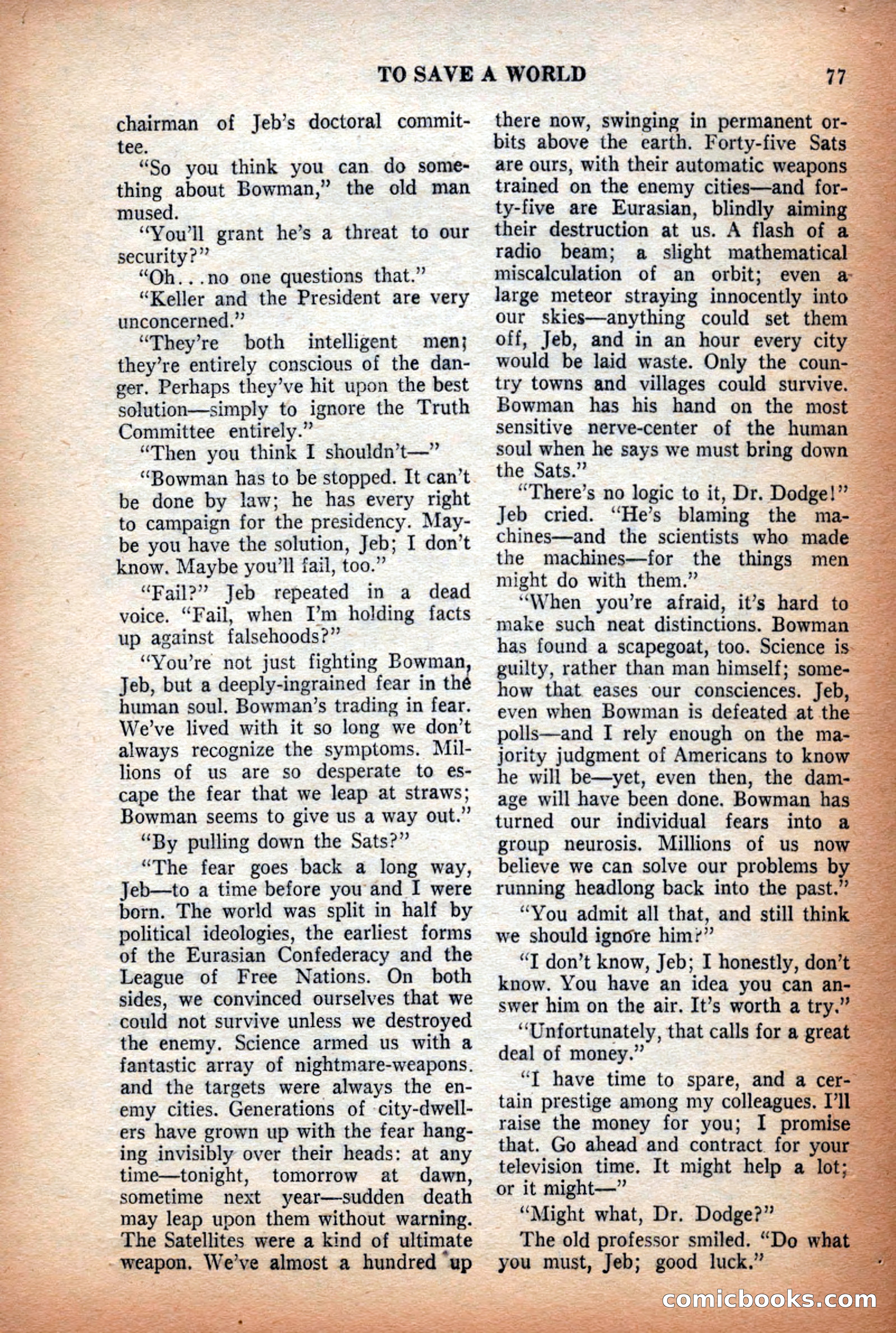 Future Science Fiction, September 1953 — page 77 of 100