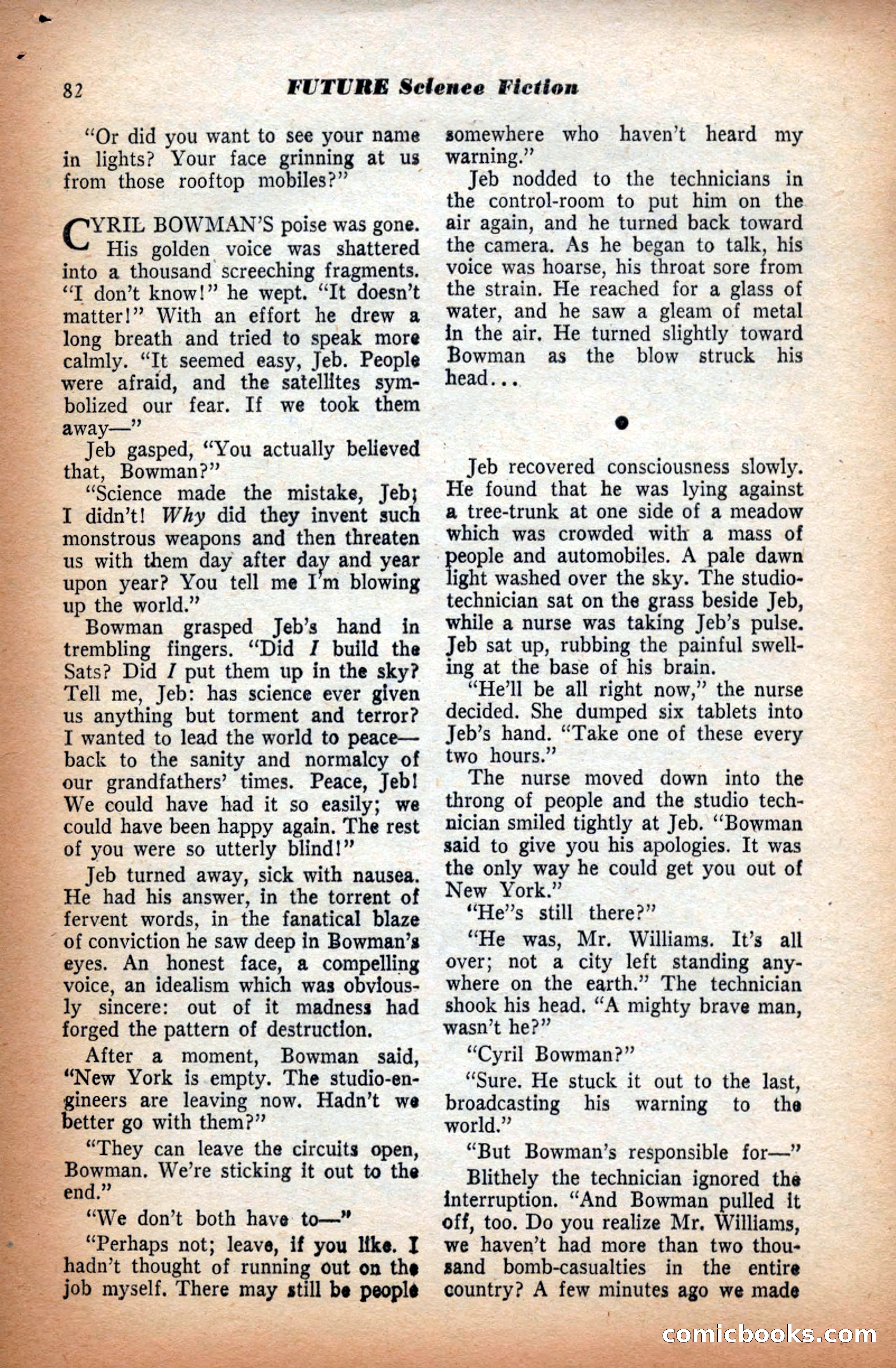 Future Science Fiction, September 1953 — page 82 of 100