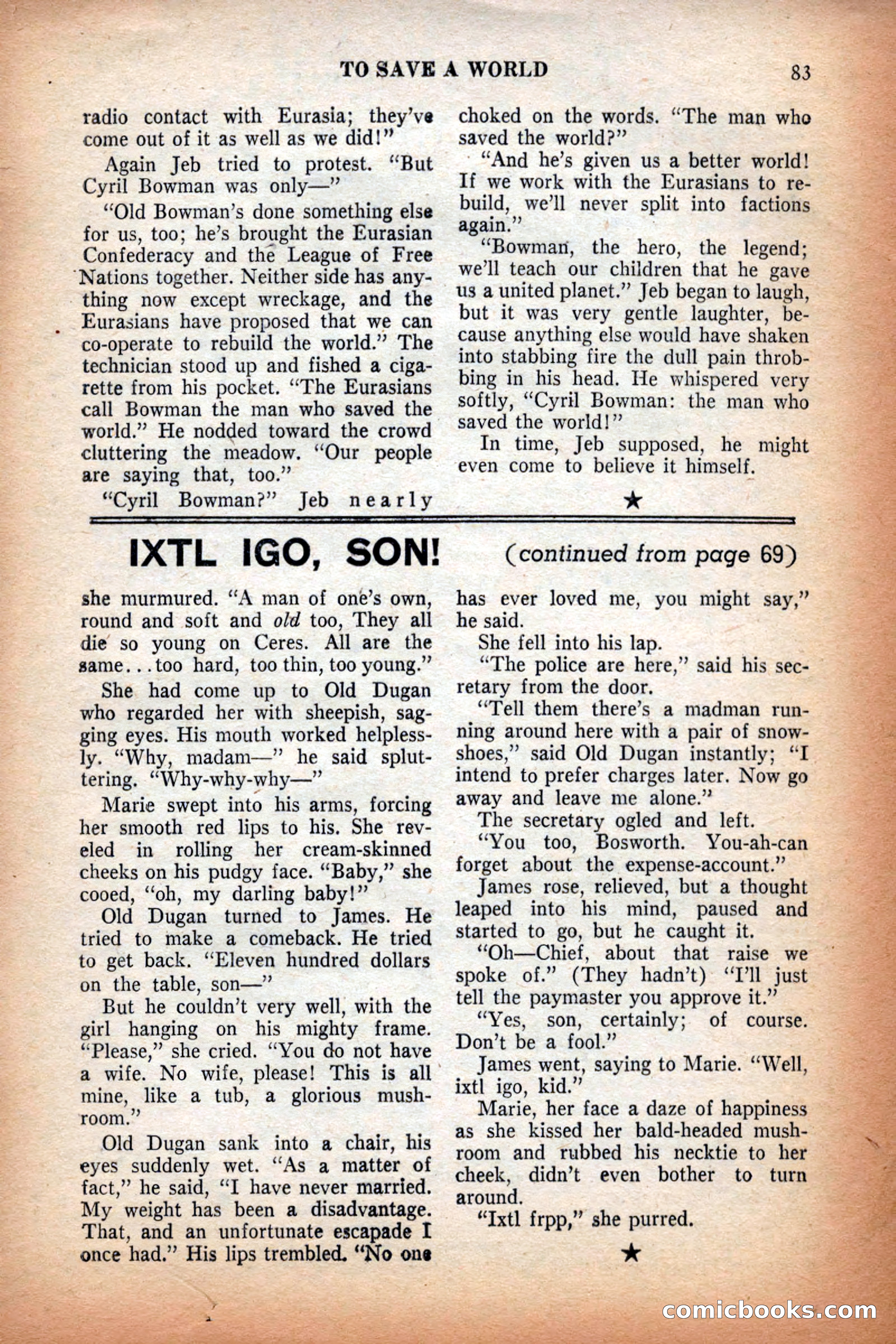 Future Science Fiction, September 1953 — page 83 of 100