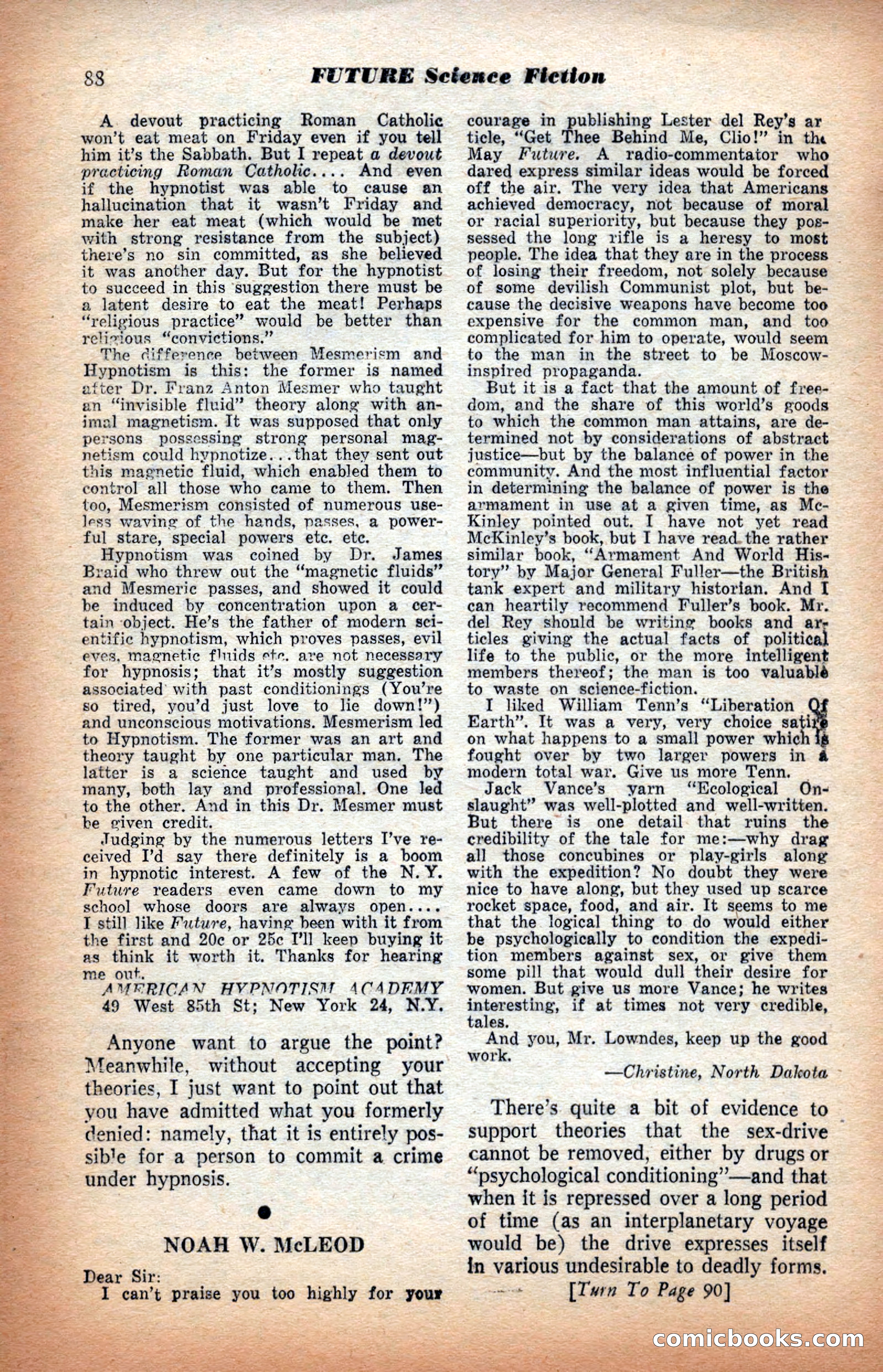 Future Science Fiction, September 1953 — page 88 of 100