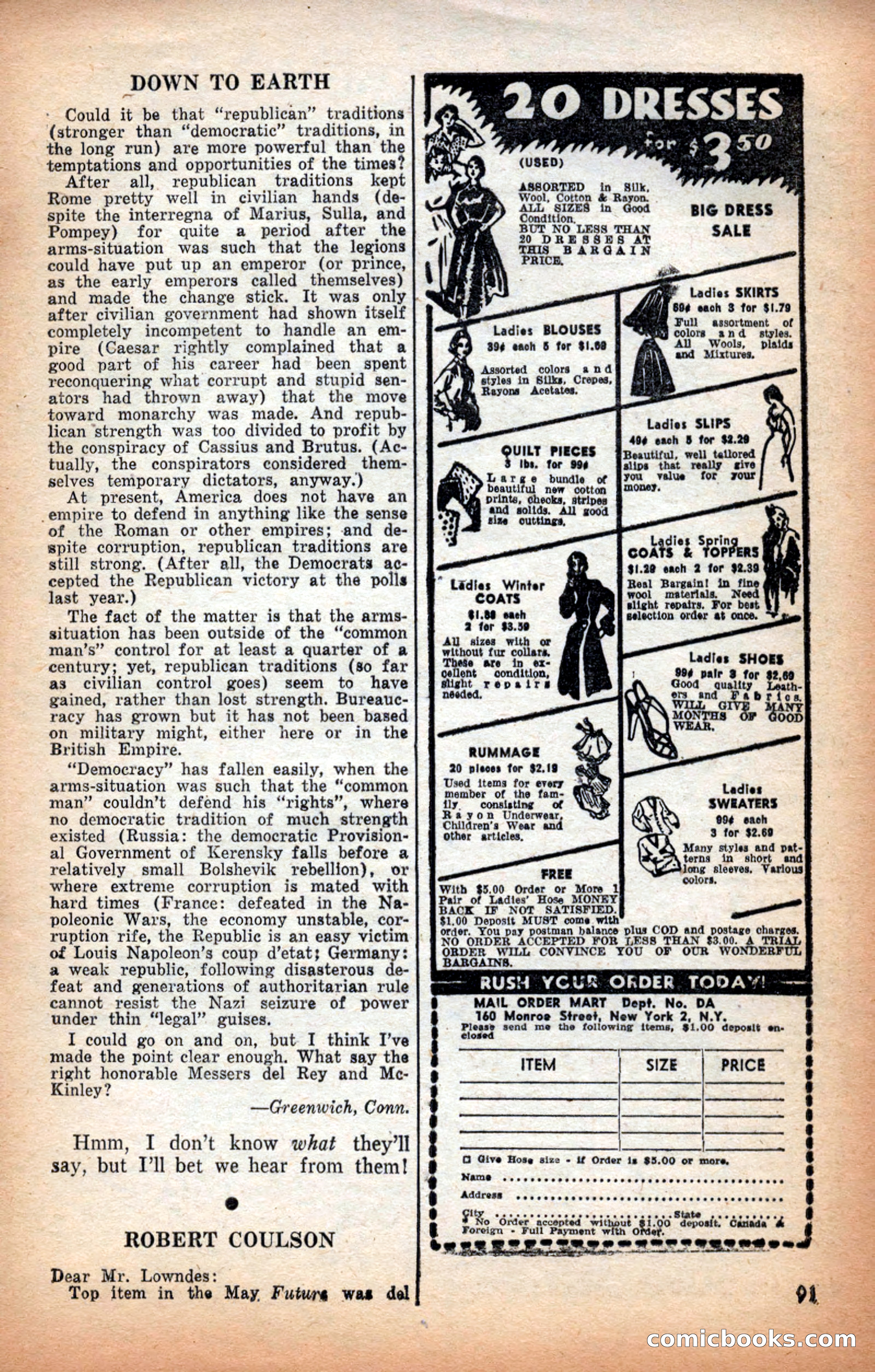 Future Science Fiction, September 1953 — page 91 of 100