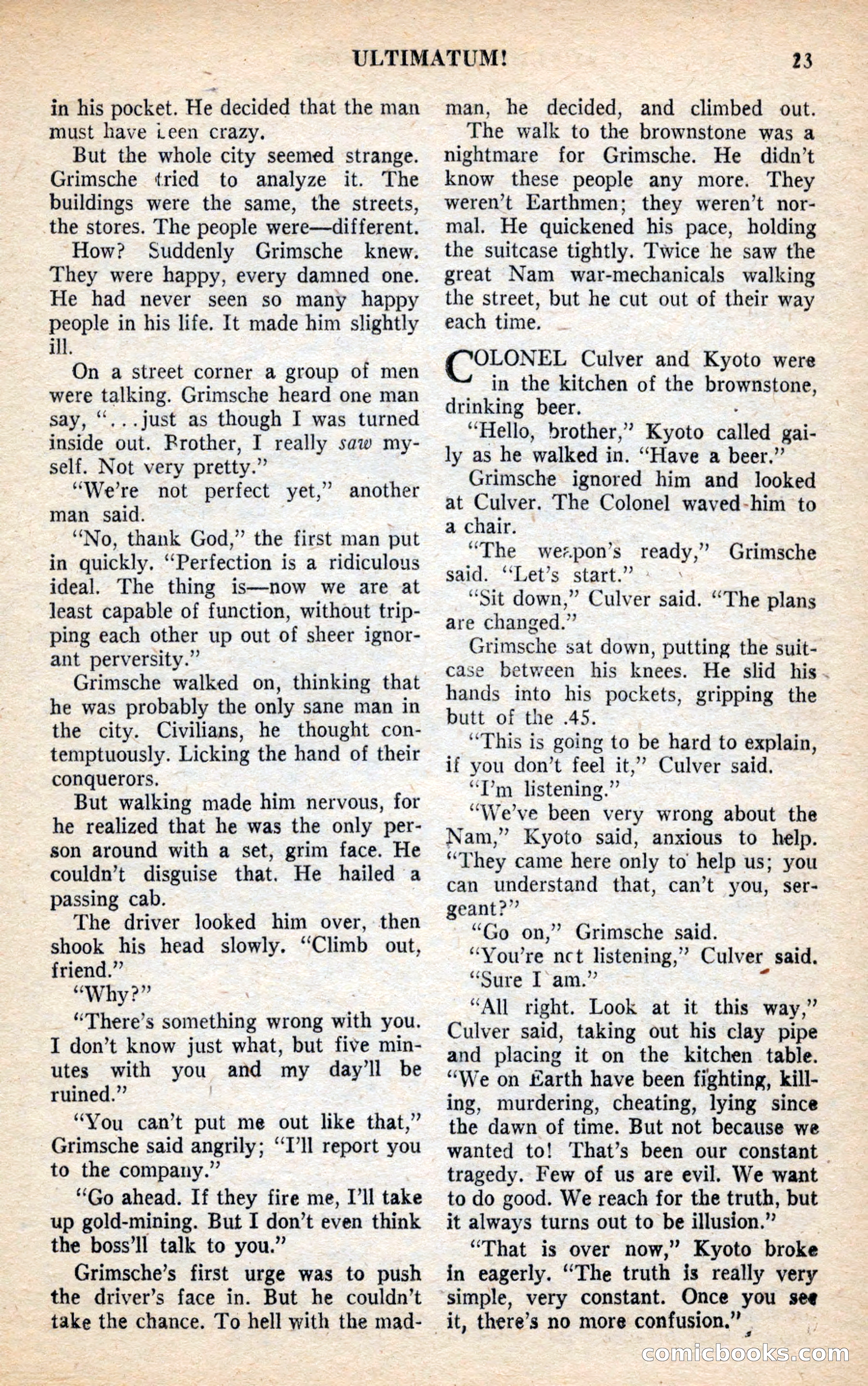 Future Science Fiction, November 1953 — page 23 of 100