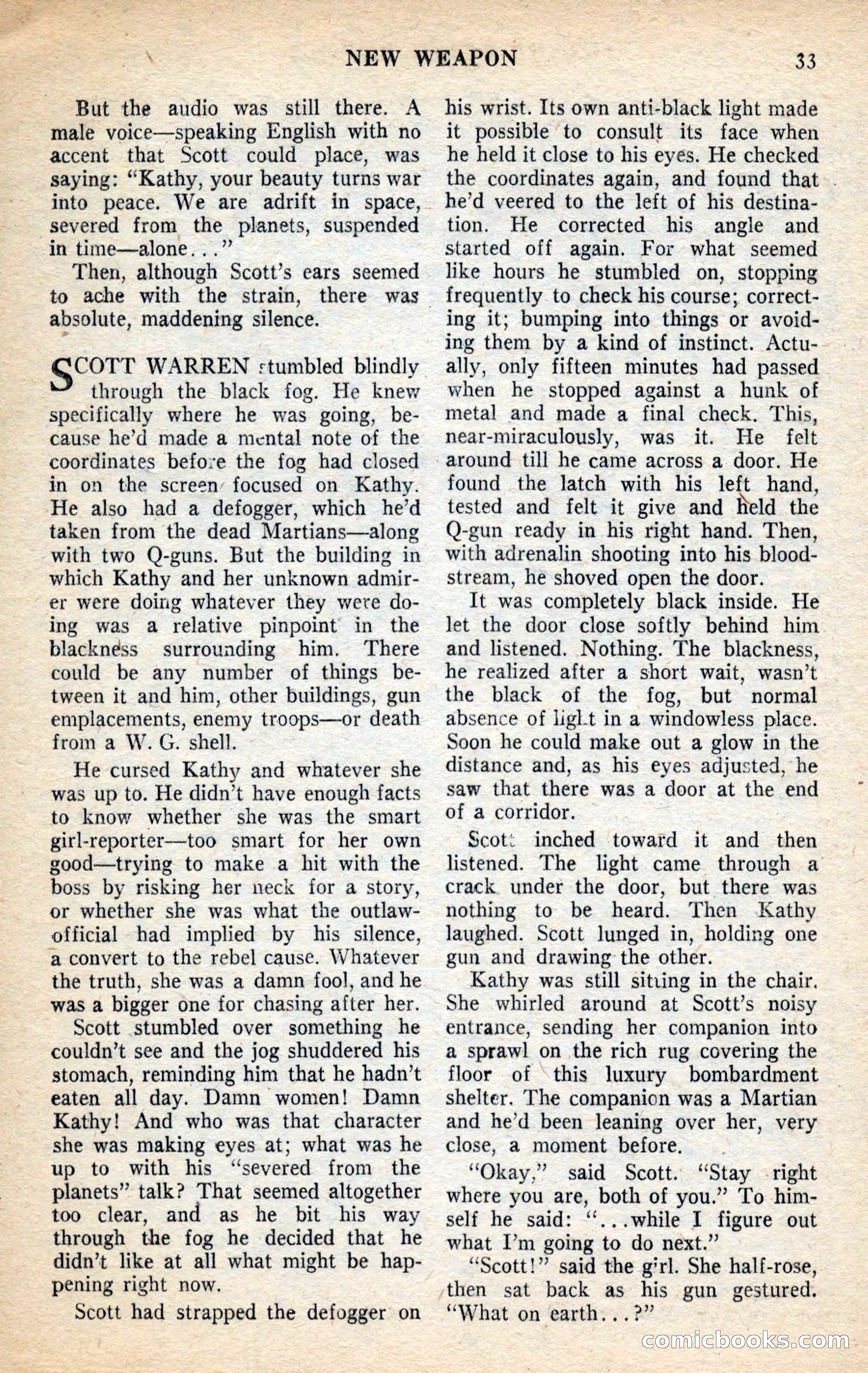Future Science Fiction, November 1953 — page 33 of 100