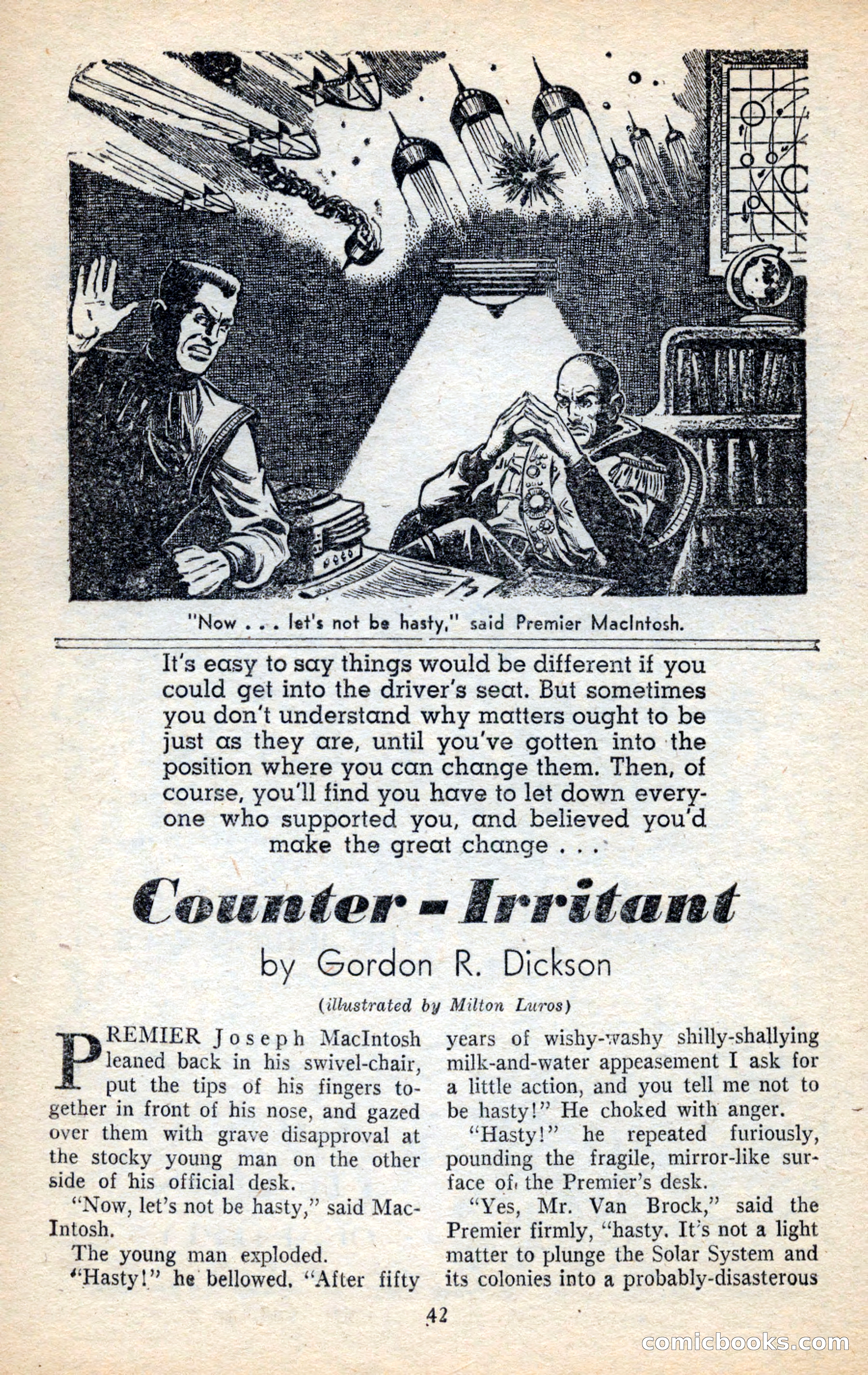 Future Science Fiction, November 1953 — page 42 of 100