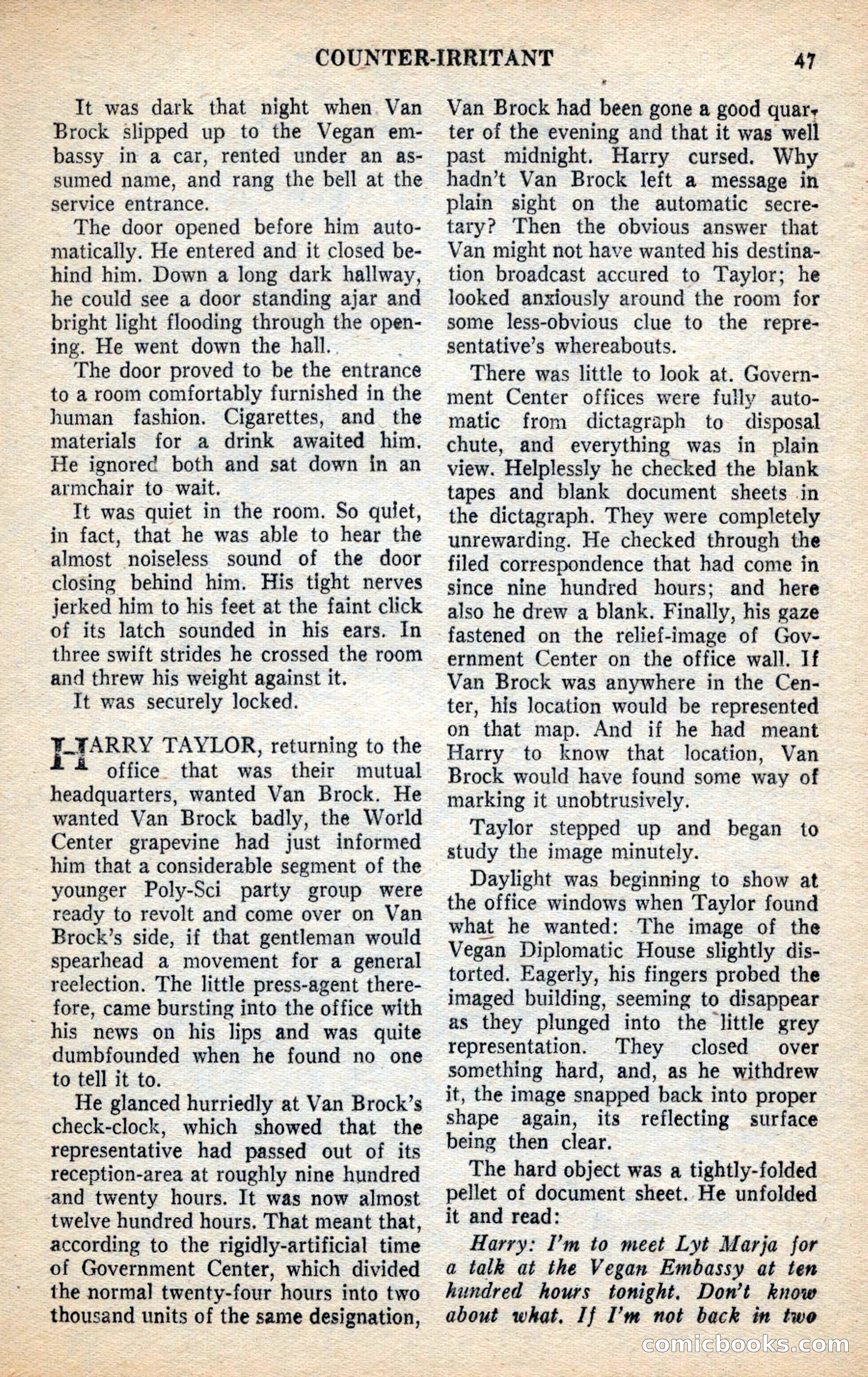 Future Science Fiction, November 1953 — page 47 of 100
