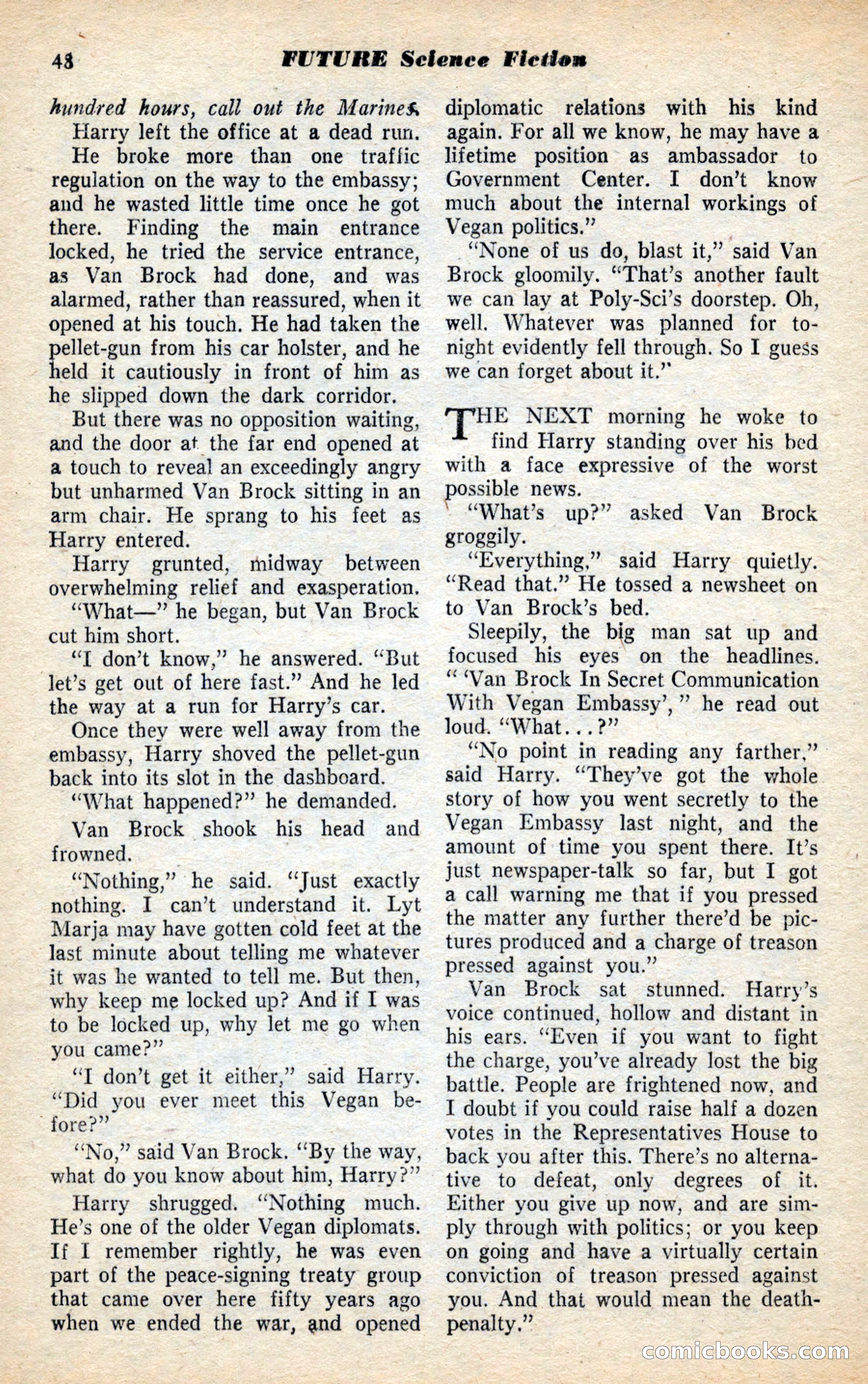 Future Science Fiction, November 1953 — page 48 of 100