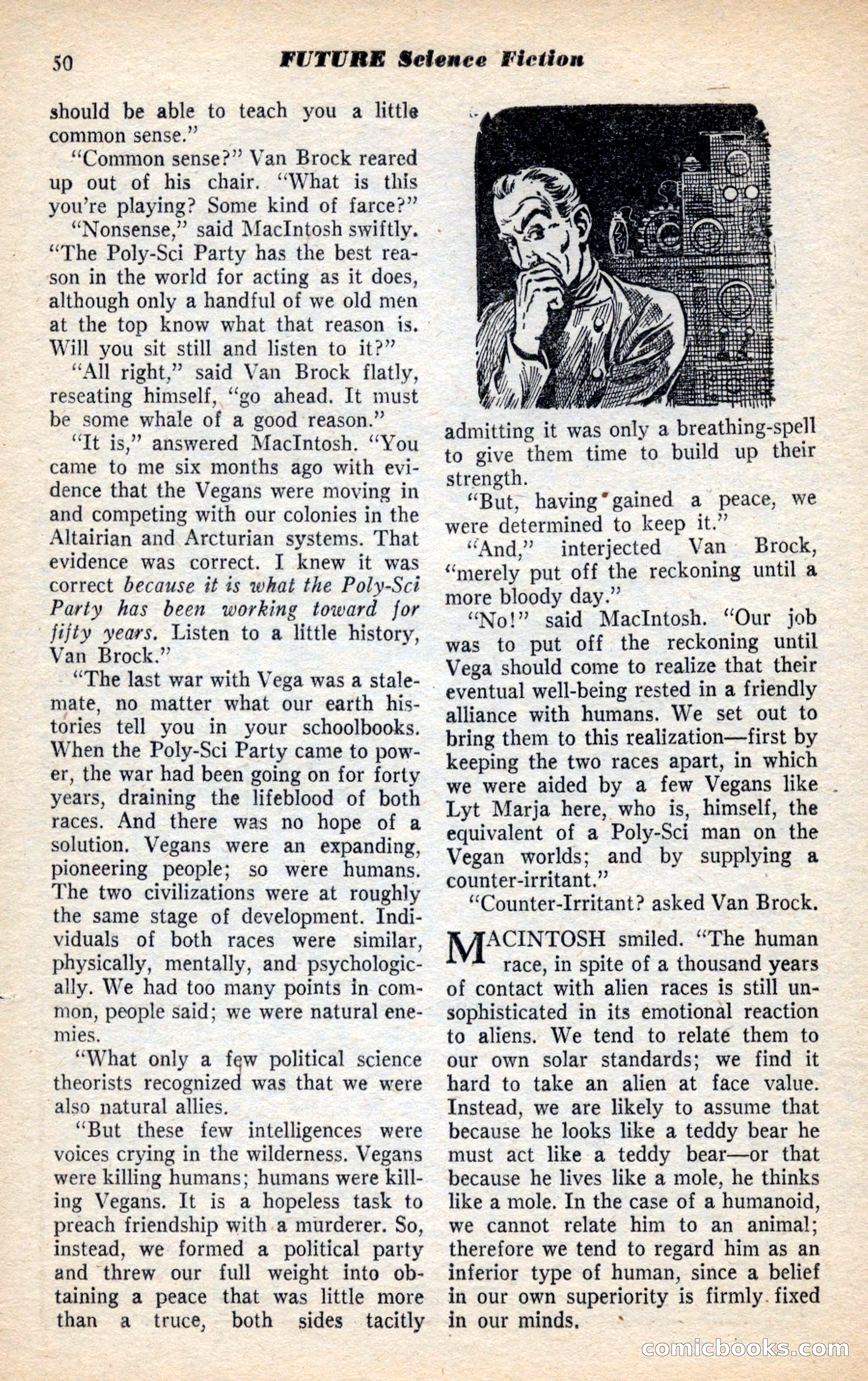Future Science Fiction, November 1953 — page 50 of 100