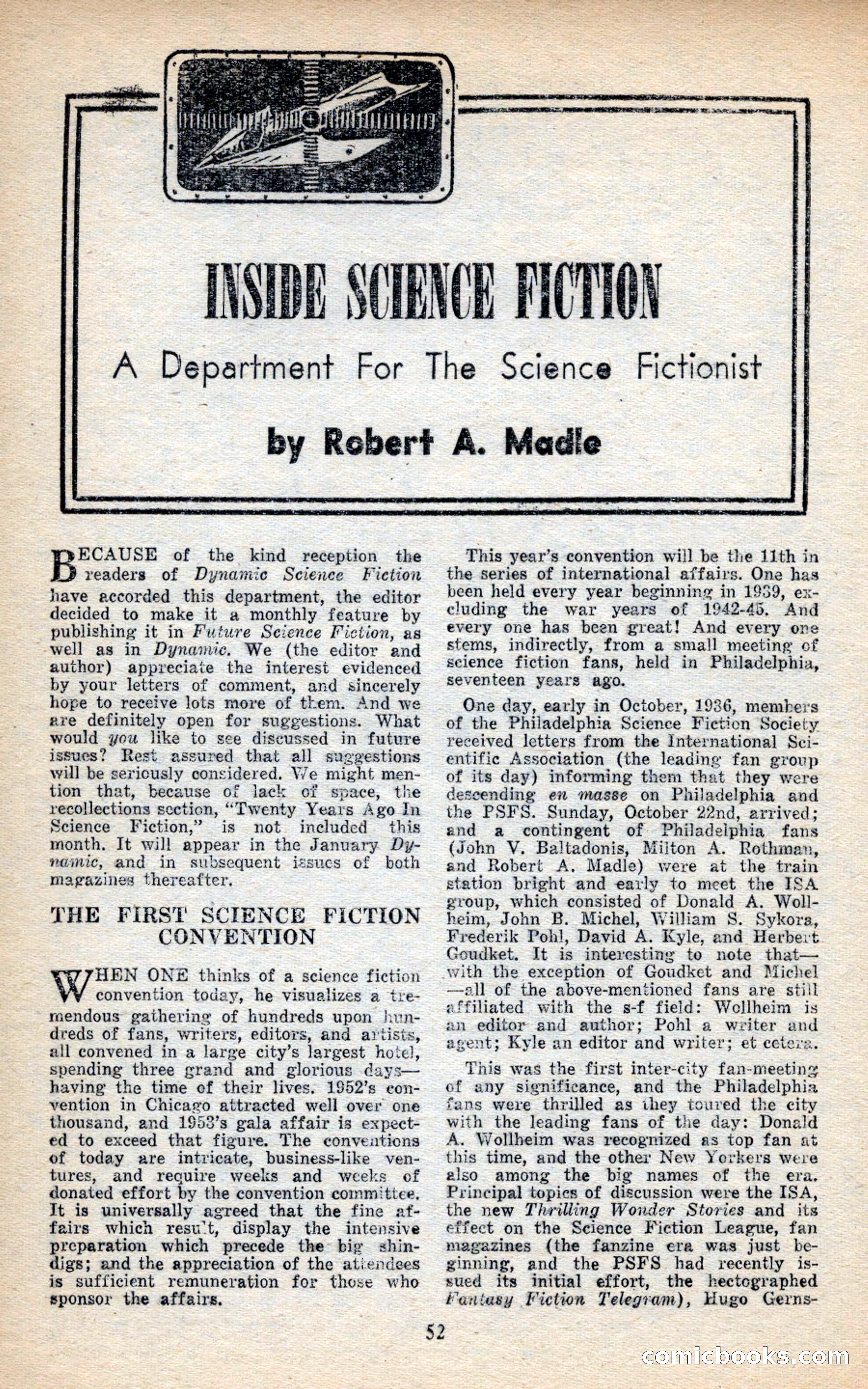 Future Science Fiction, November 1953 — page 52 of 100